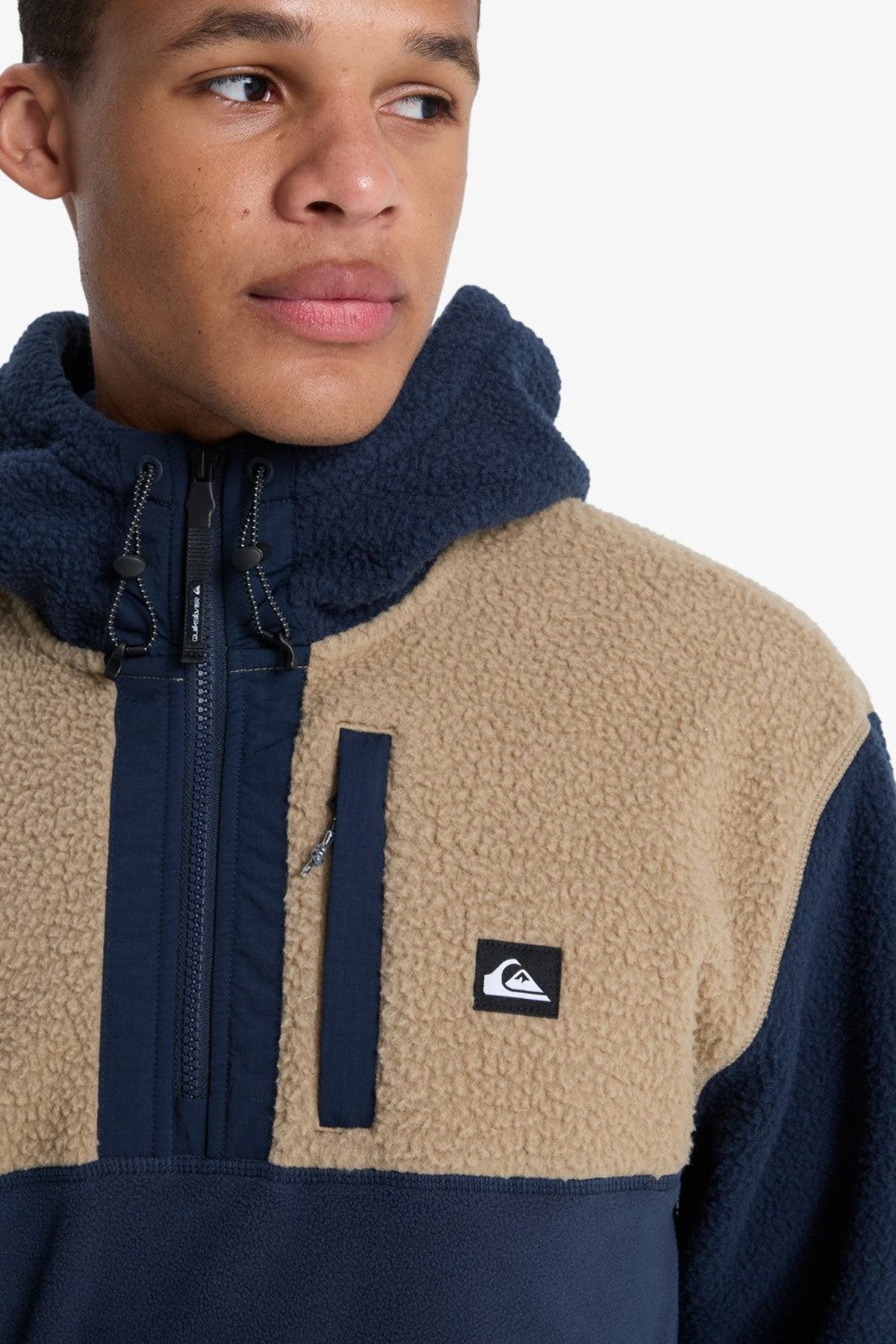 Quiksilver Ocean View Erkek Polar EQYPF03073-6800 Lacivert