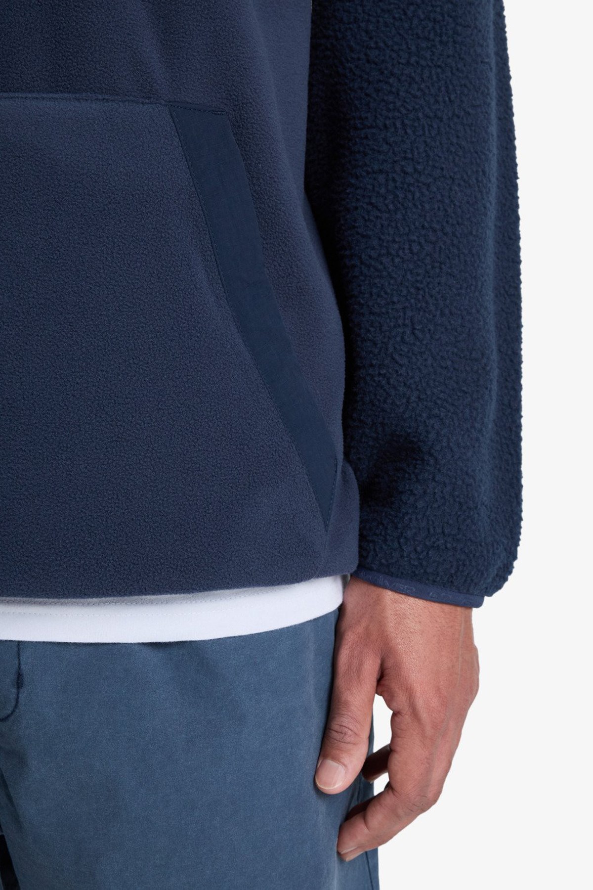 Quiksilver Ocean View Erkek Polar EQYPF03073-6800 Lacivert
