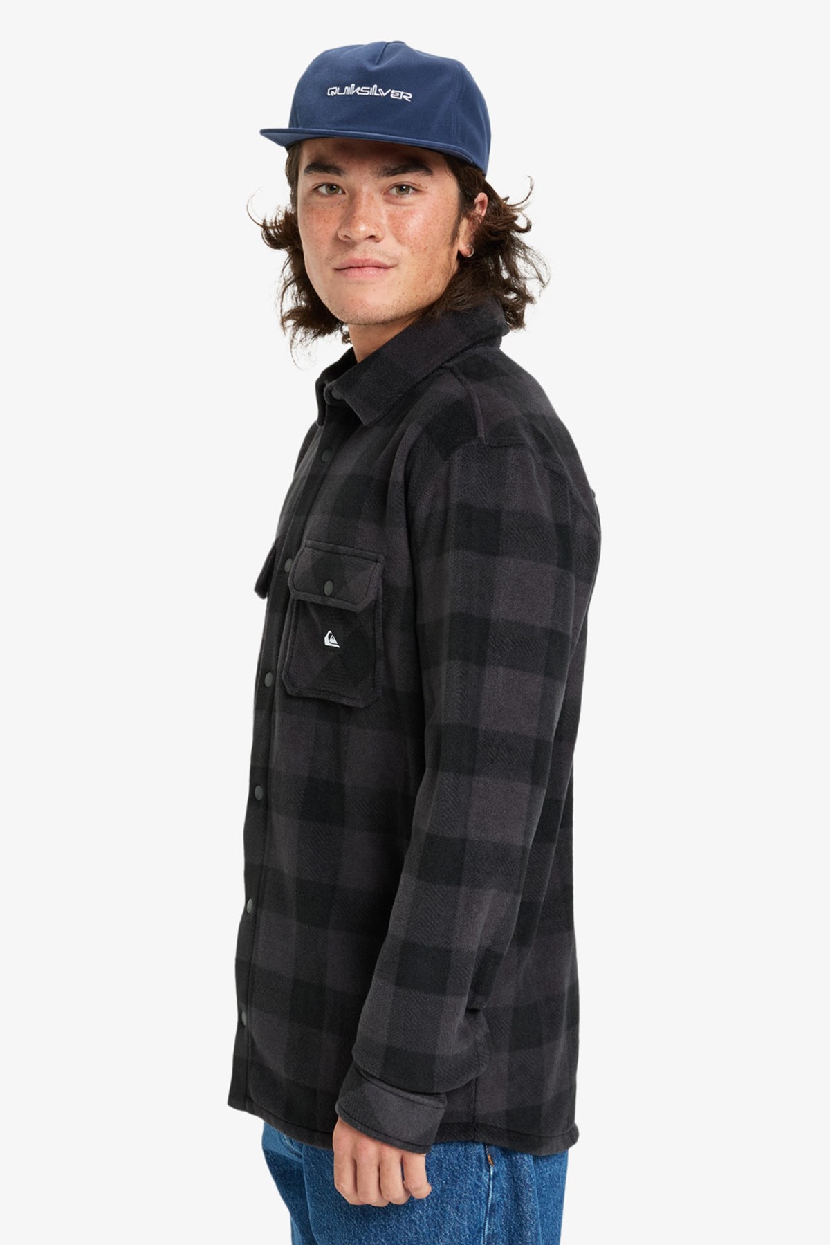 Quiksilver Bering Strait Polar Ceket EQYPF03075-6454 Antrasit