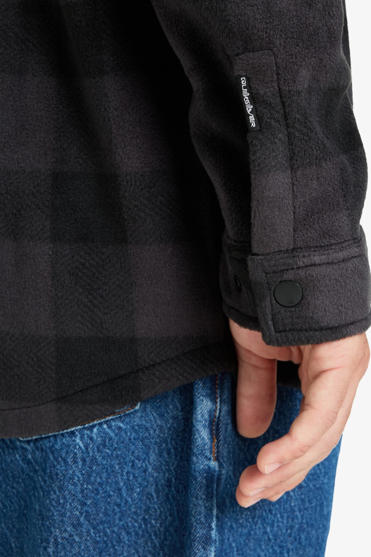 Quiksilver Bering Strait Polar Ceket EQYPF03075-6454 Antrasit