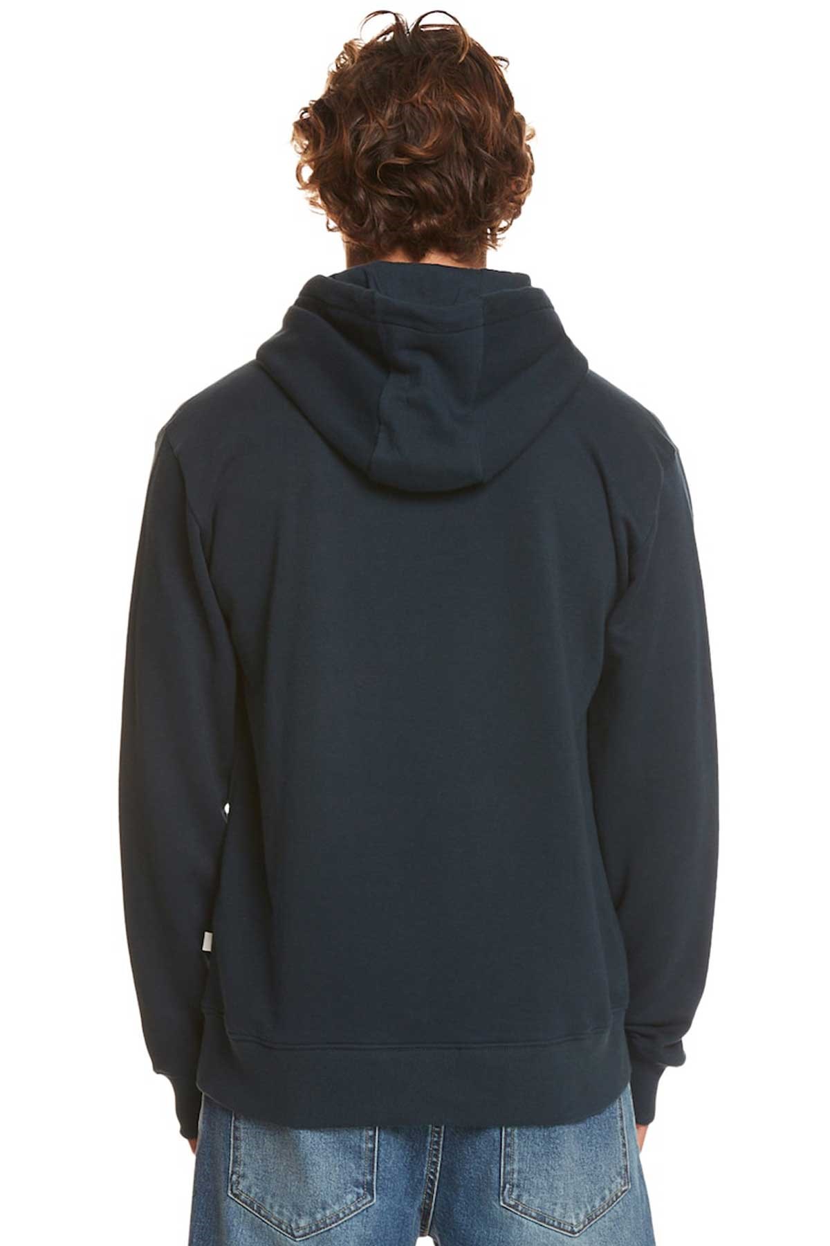 Quiksilver Circle Trim Hood Erkek Sweatshirt EQYSF03150-12818 Lacivert