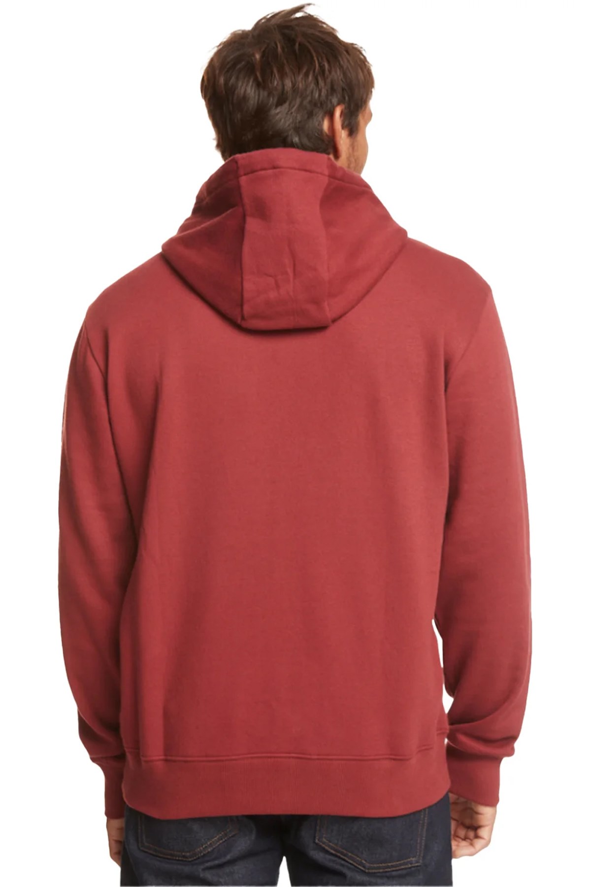 Quiksilver Circle Trim Hood Erkek Sweatshirt EQYSF03150-25333 Kırmızı