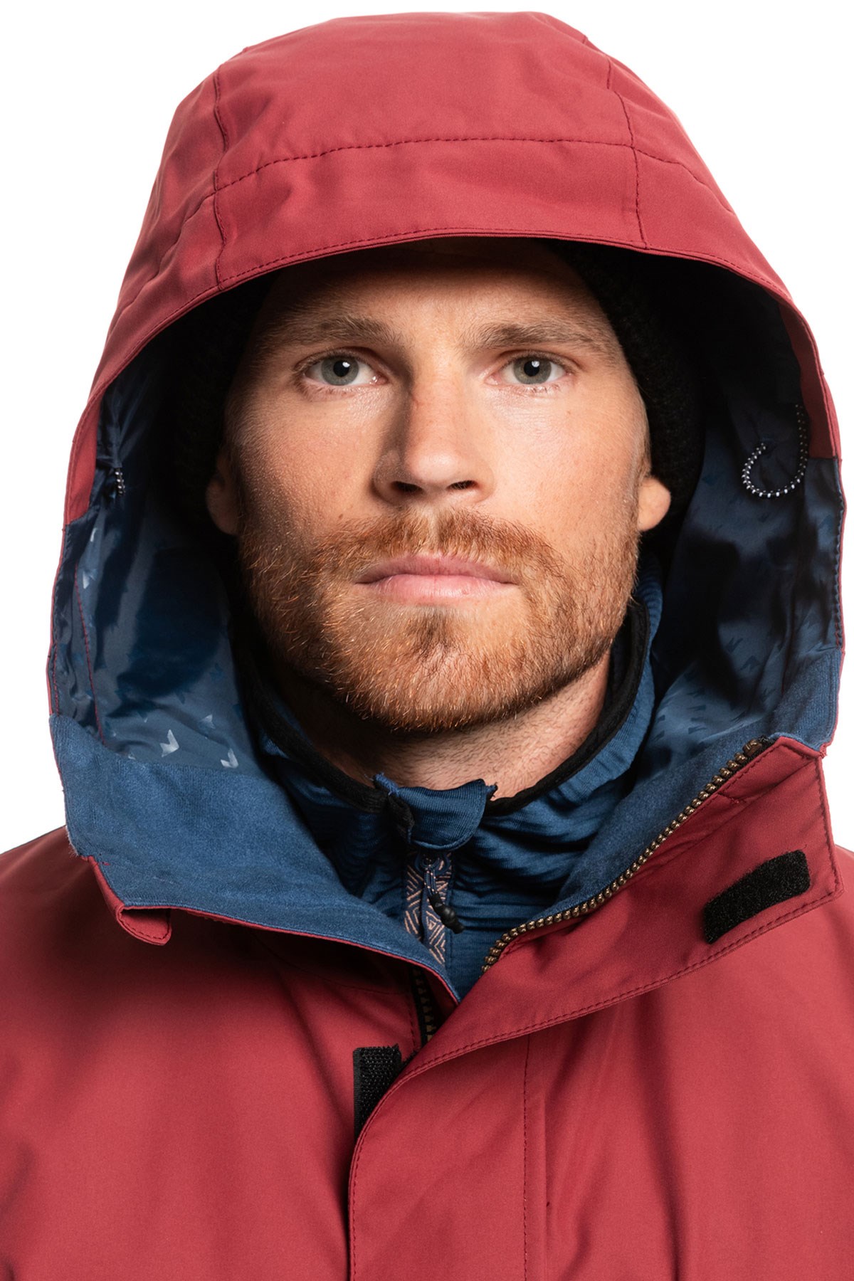 Quiksilver Mission Soli Jk Erkek Kayak Montu EQYTJ03266 Kırmızı