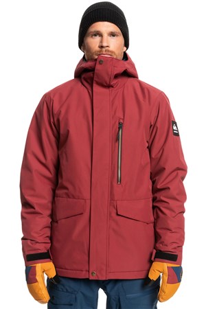 Quiksilver Mission Soli Jk Erkek Kayak Montu EQYTJ03266 Kırmızı