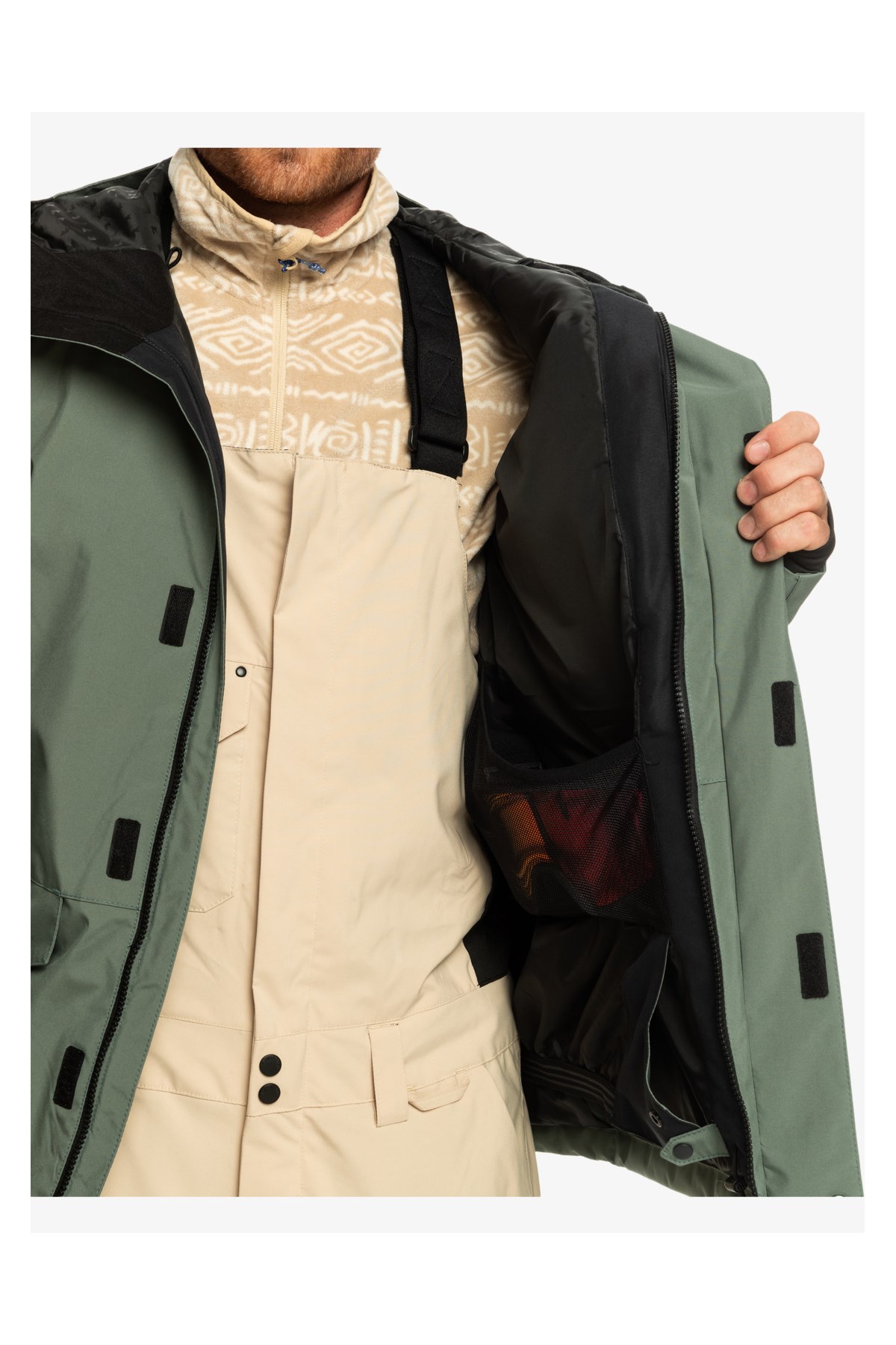 Quiksilver Mission Solid Jk Erkek Kayak Montu EQYTJ03266-GNB0
