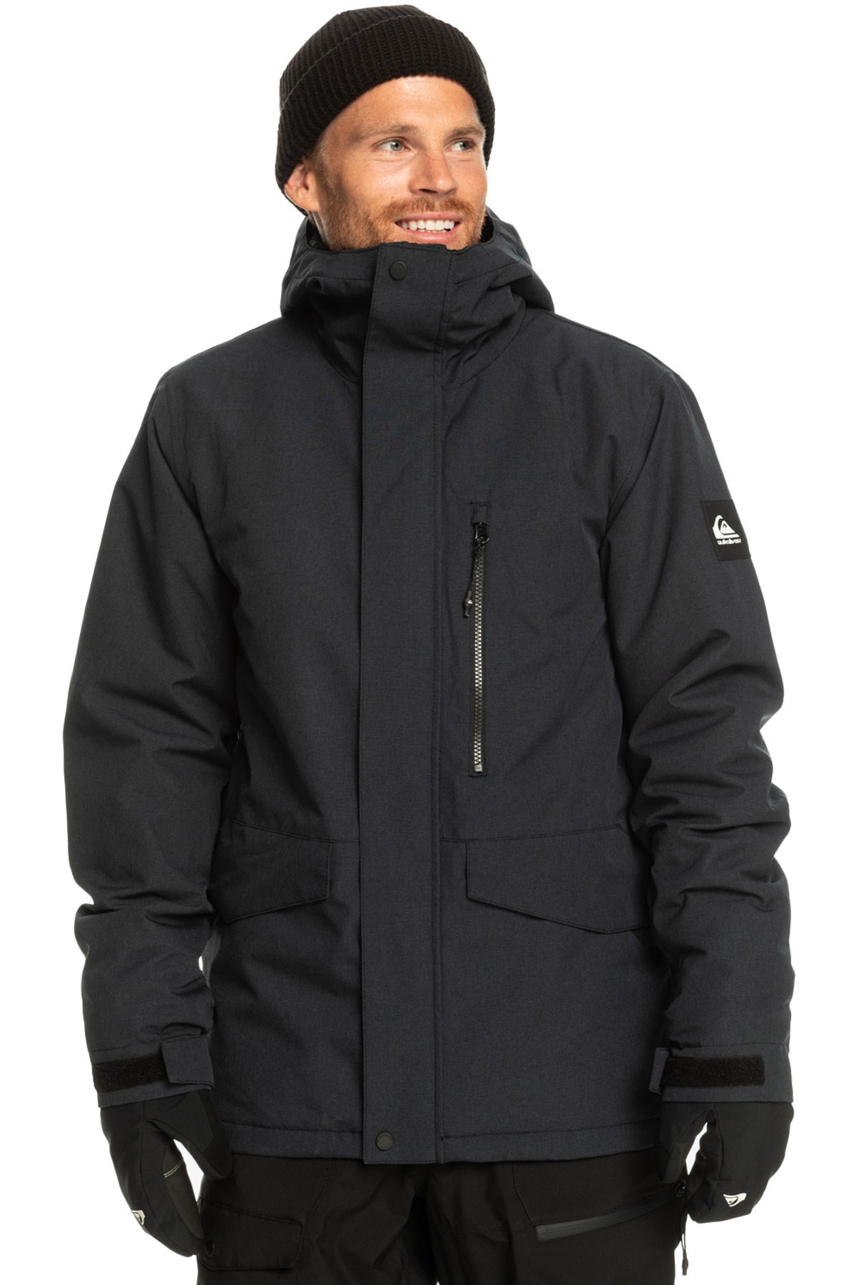 Quıksılver Mıssıon Solı Jk Erkek Snowboard Montu EQYTJ03266-KVJ0 Siyah