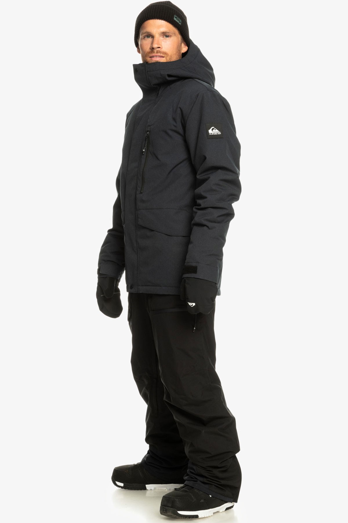 Quıksılver Mıssıon Solı Jk Erkek Snowboard Montu EQYTJ03266-KVJ0 Siyah