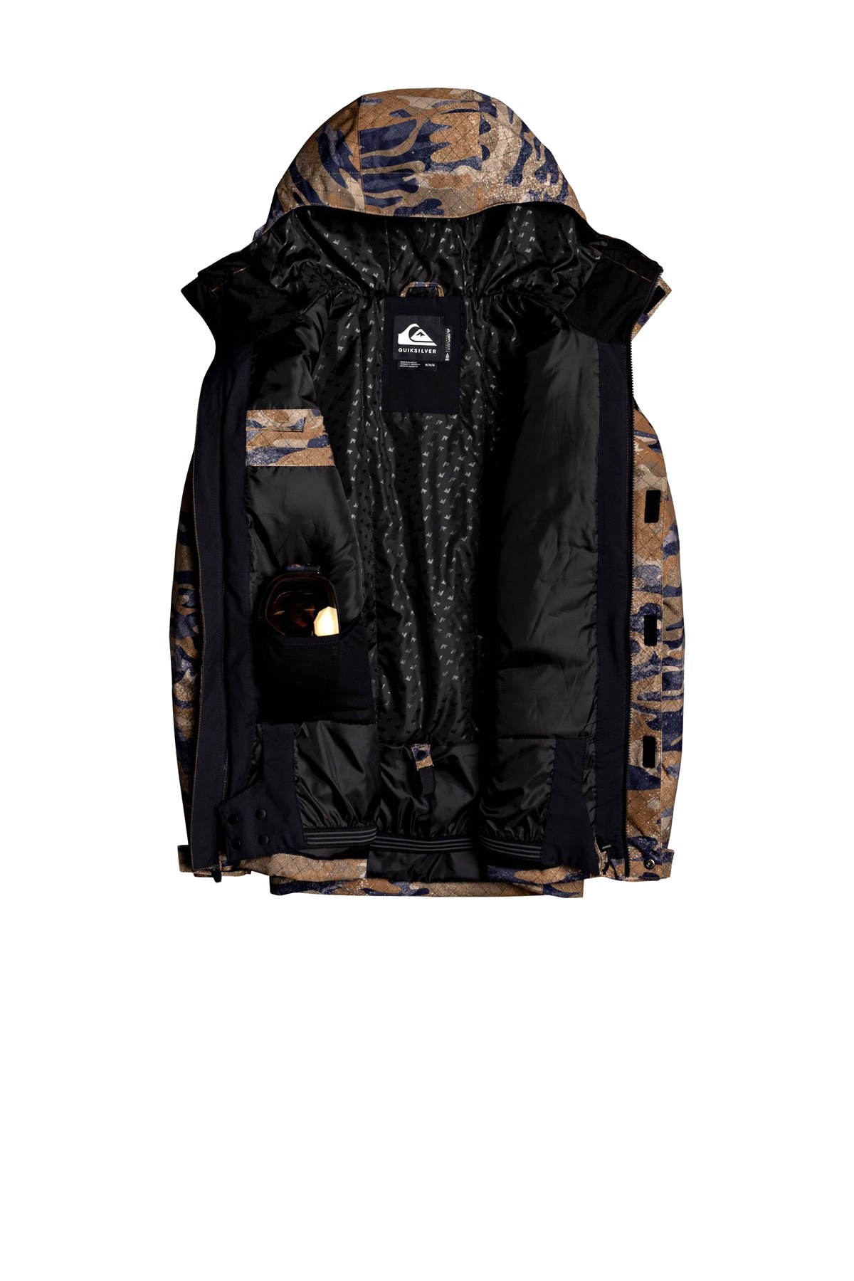 Quiksilver Mission Print Jk Snowboard Kaban EQYTJ03267-CQW1 Açık Kahverengi