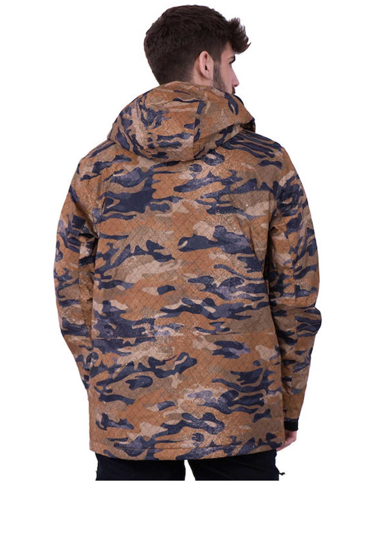 Quiksilver Mission Print Jk Snowboard Kaban EQYTJ03267-CQW1 Açık Kahverengi