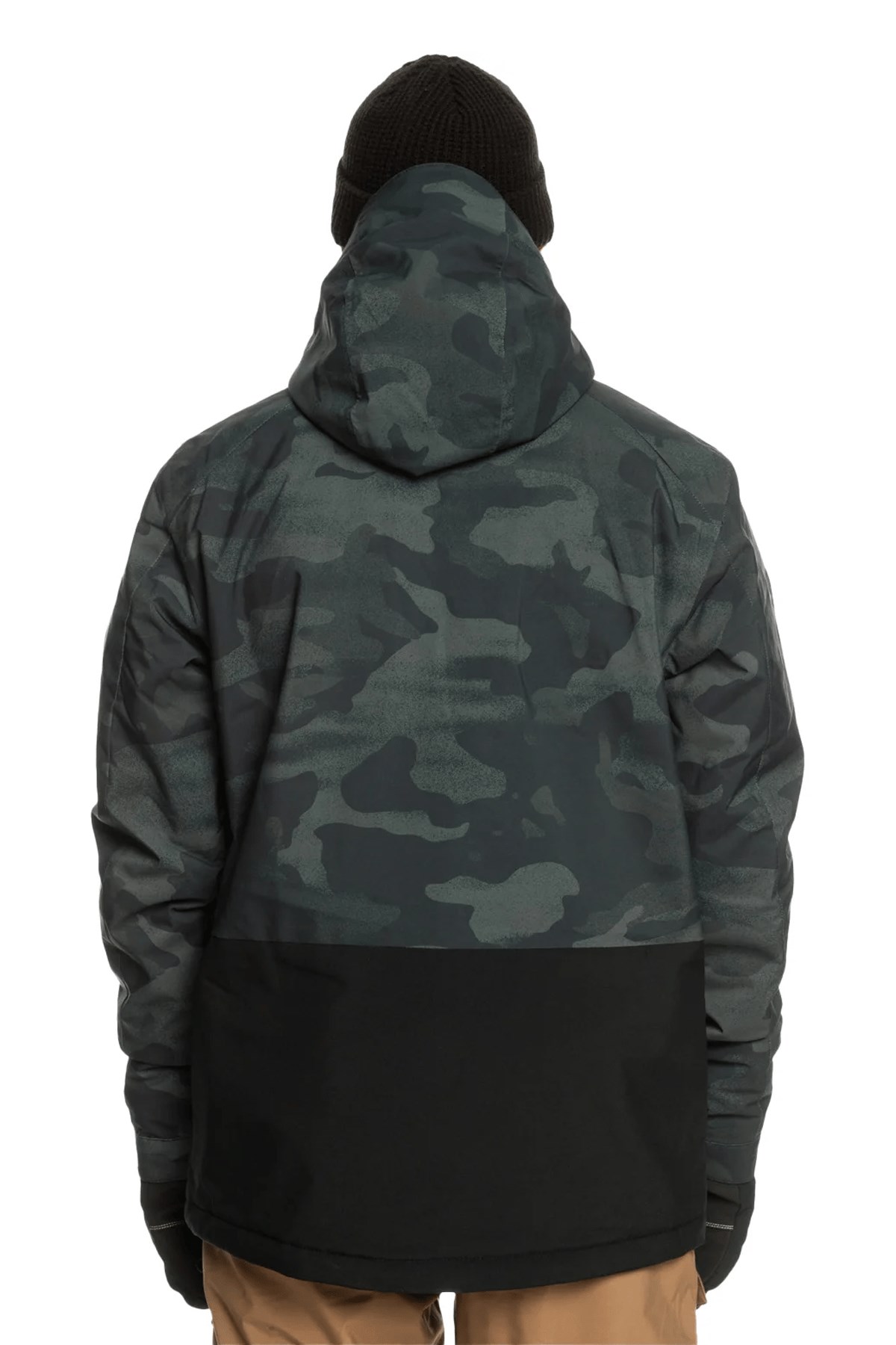Quiksilver Mission Printed Erkek Kayak Montu EQYTJ03403-KVJS Yeşil