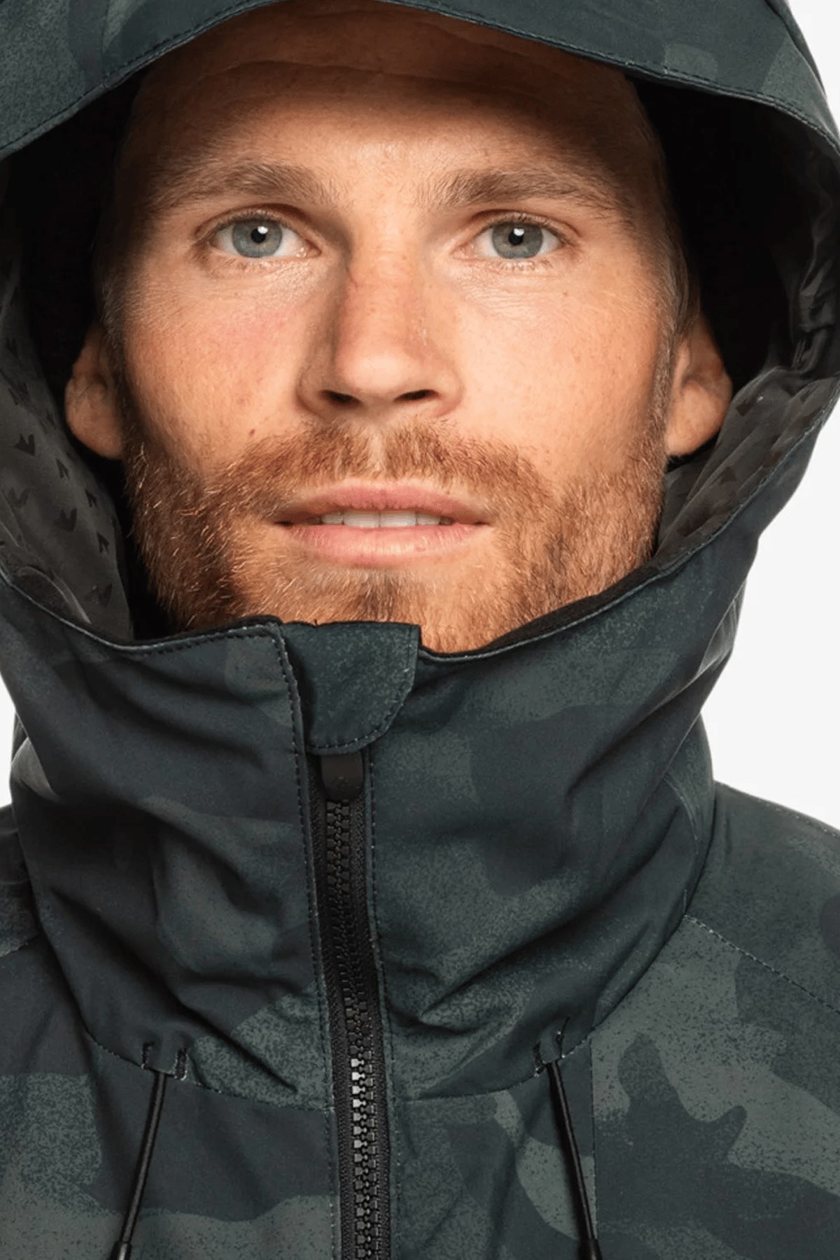 Quiksilver Mission Printed Erkek Kayak Montu EQYTJ03403-KVJS Yeşil