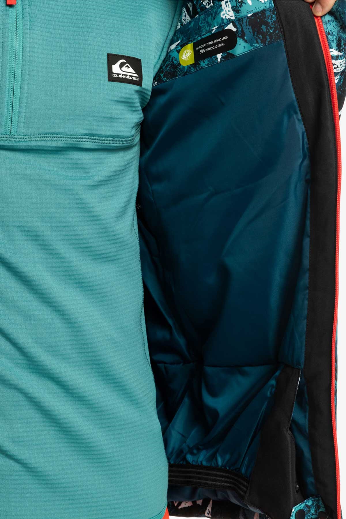 Quiksilver Morton Jk Erkek Kayak Montu EQYTJ03430-BSM0 Mavi
