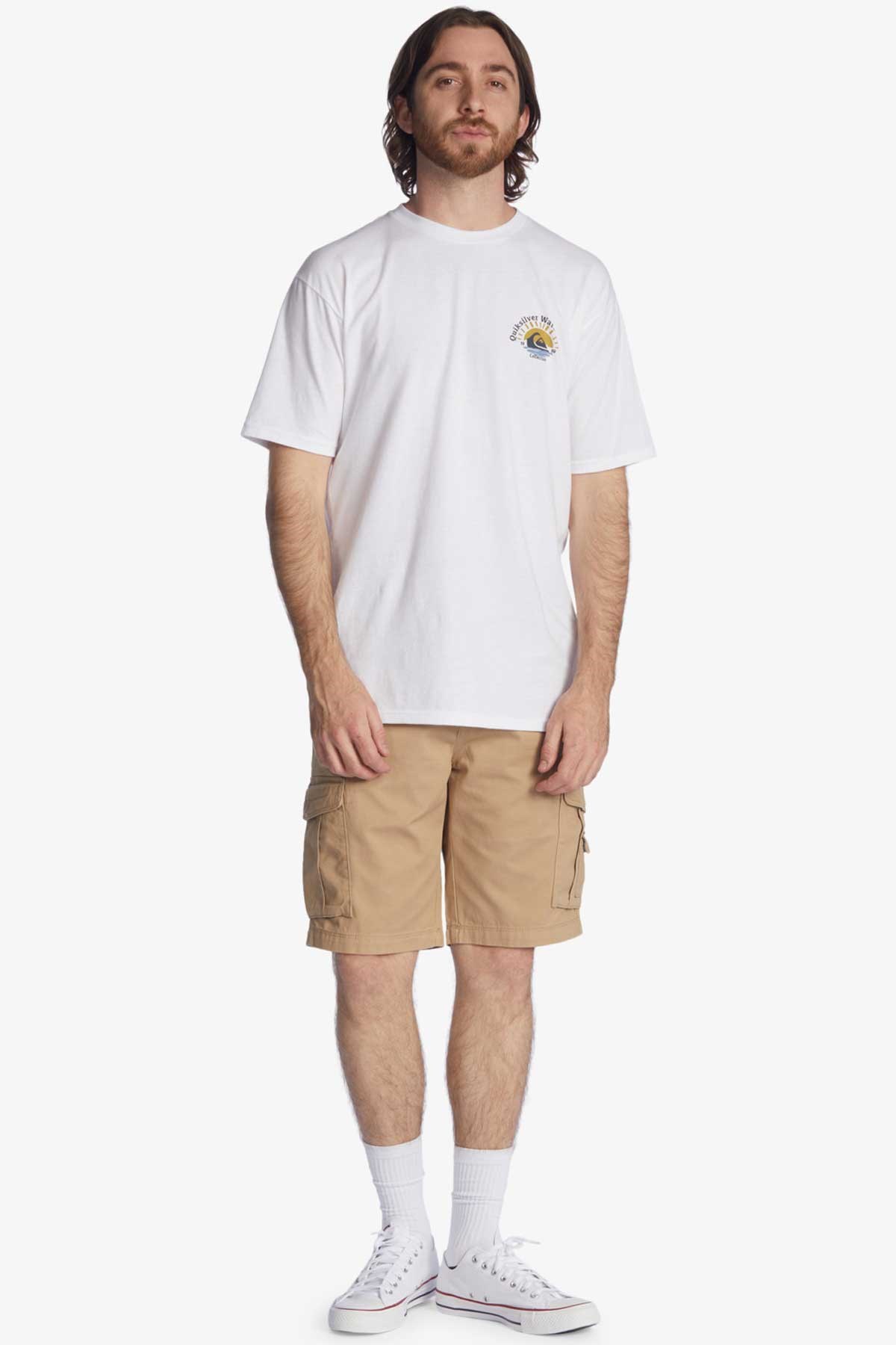 Quiksilver Crucial Battle Erkek Şort eqyws03456 Bej