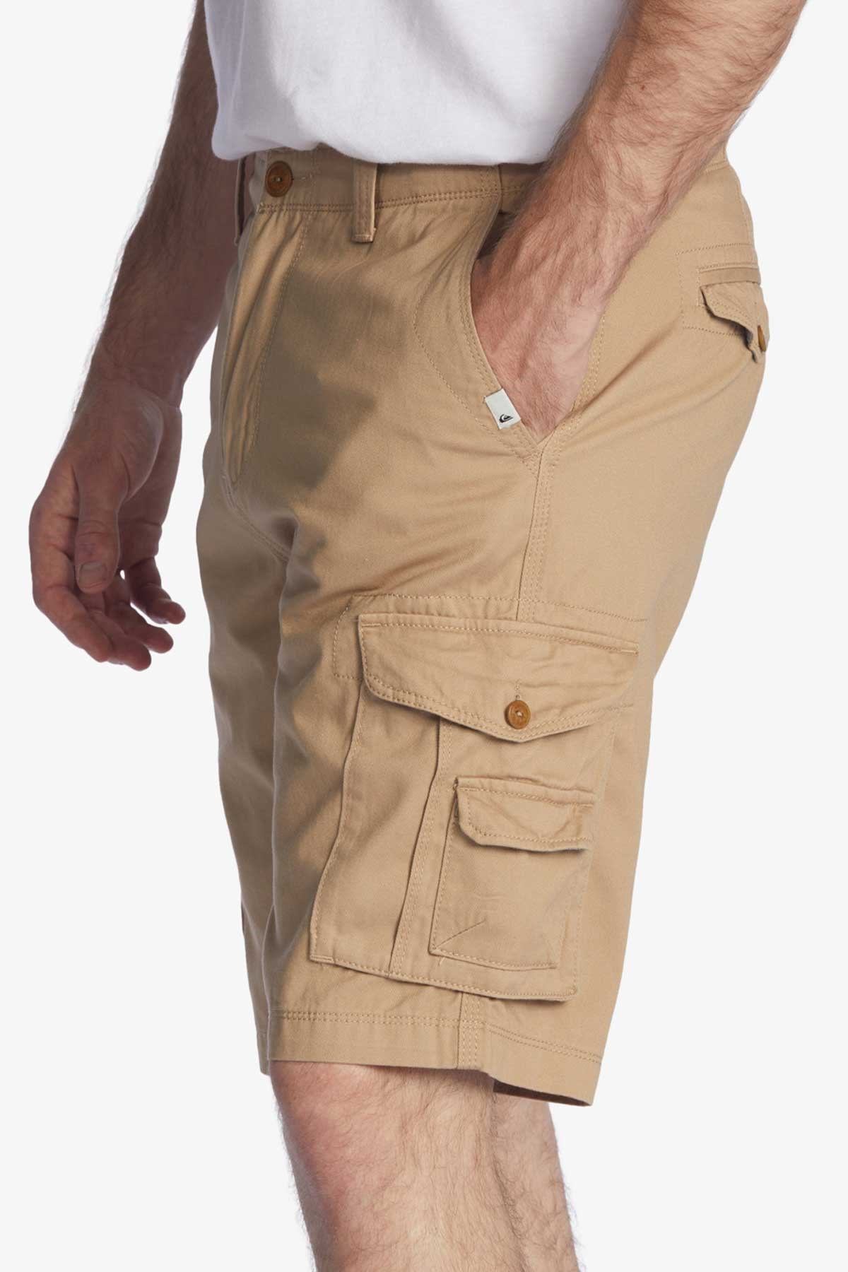 Quiksilver Crucial Battle Erkek Şort eqyws03456 Bej