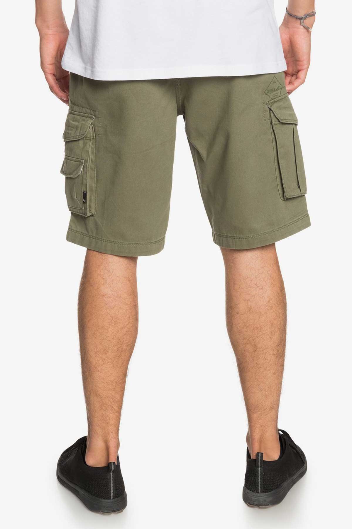 Quiksilver Crucial Battle Erkek Şort eqyws03456 Yeşil