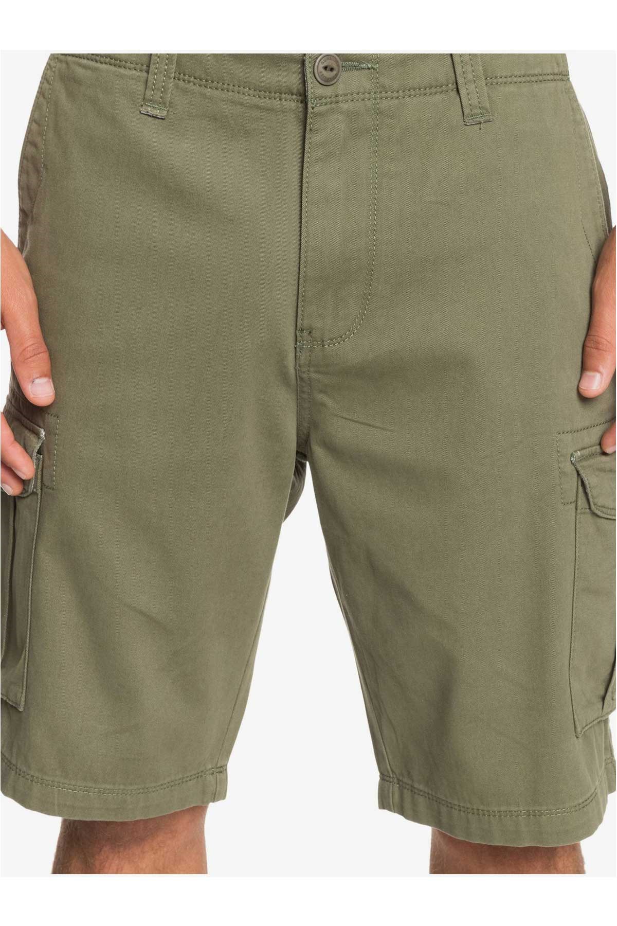 Quiksilver Crucial Battle Erkek Şort eqyws03456 Yeşil