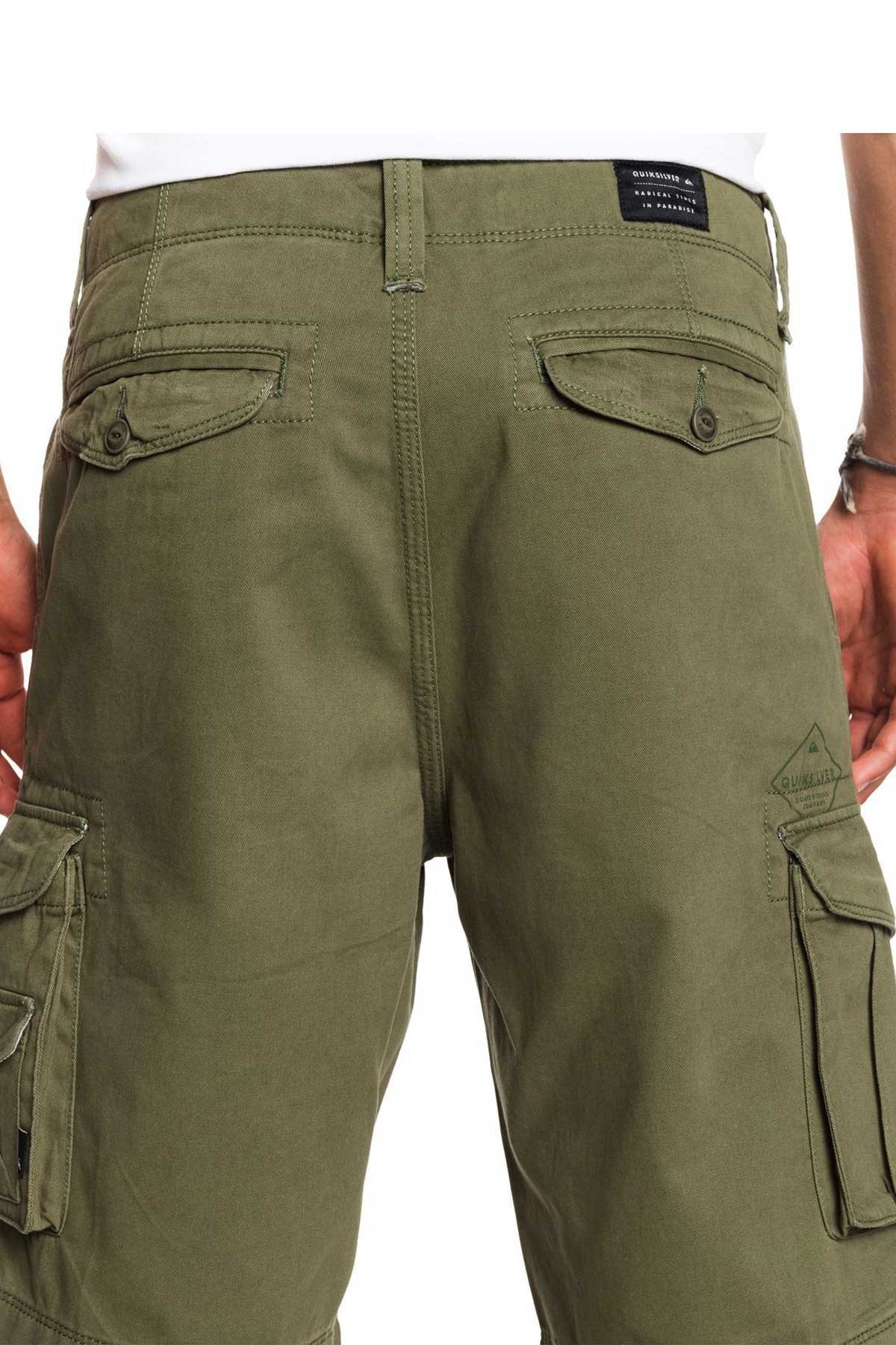 Quiksilver Crucial Battle Erkek Şort eqyws03456 Yeşil