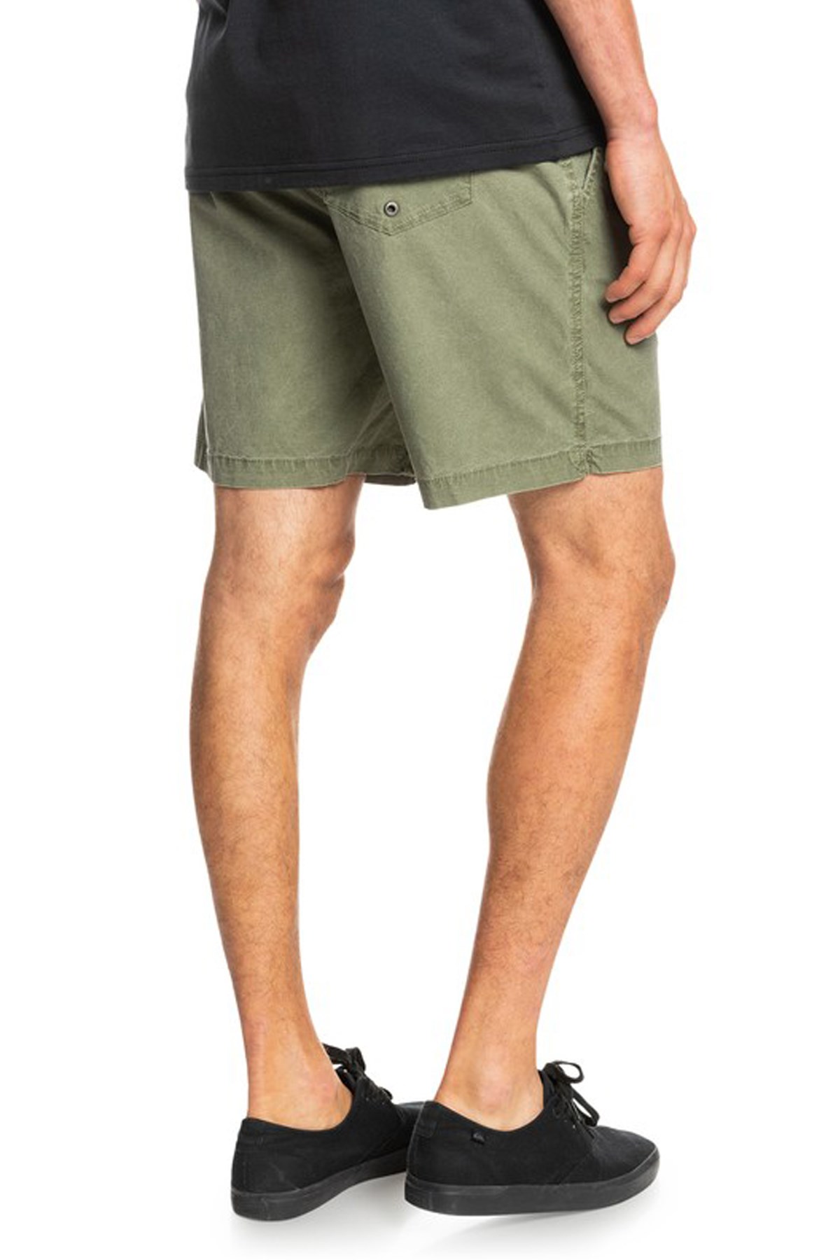 Quiksilver Taxer Elasticisized 17 Erkek Şort EQYWS03610-GPH0 Yeşil