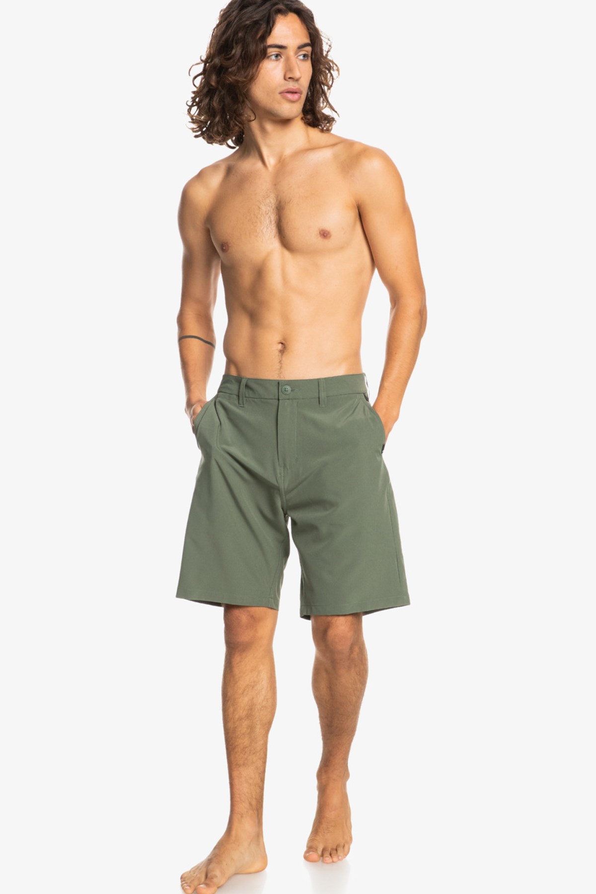Quiksilver Oceanmade Union Amphibian Şort EQYWS03782 Bej