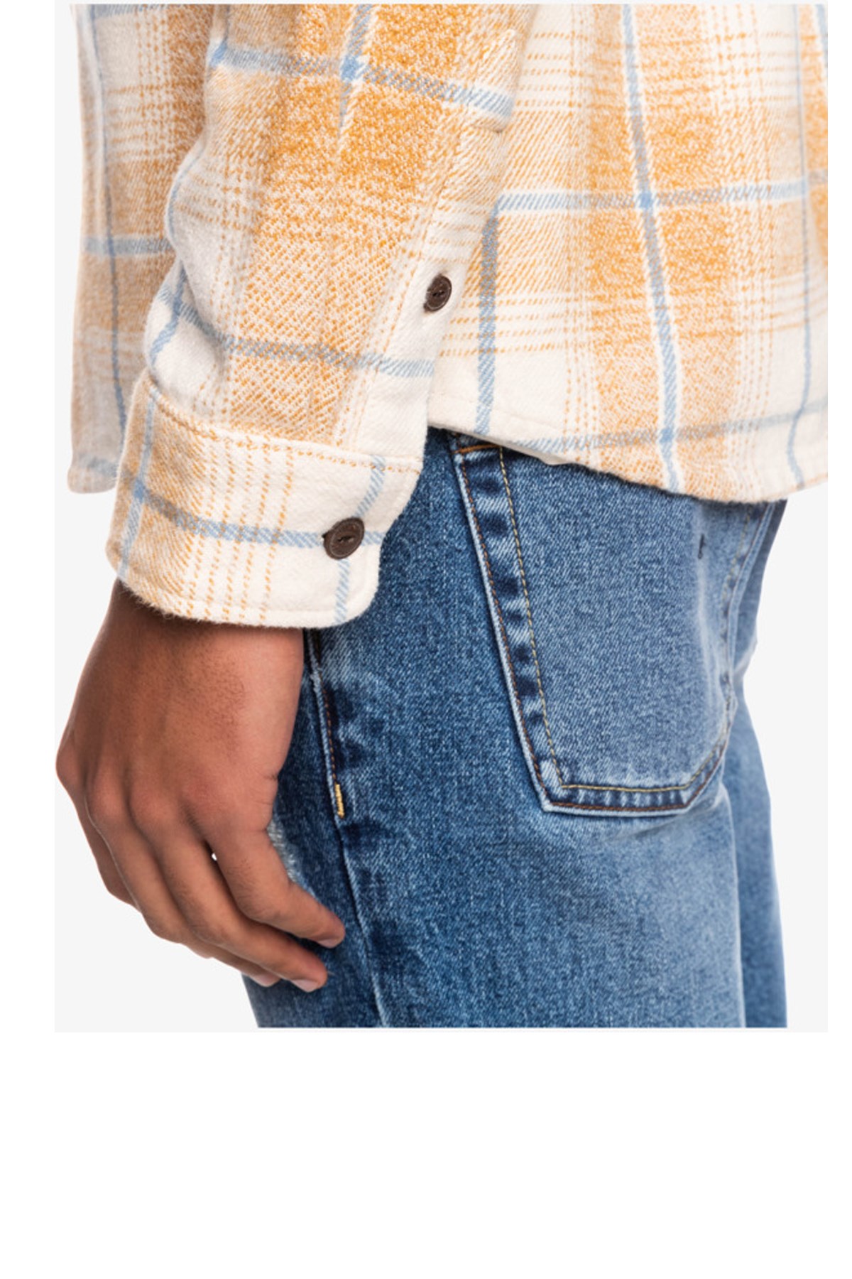 Quiksilver Carnbee Erkek Gömlek EQYWT04414 Sarı