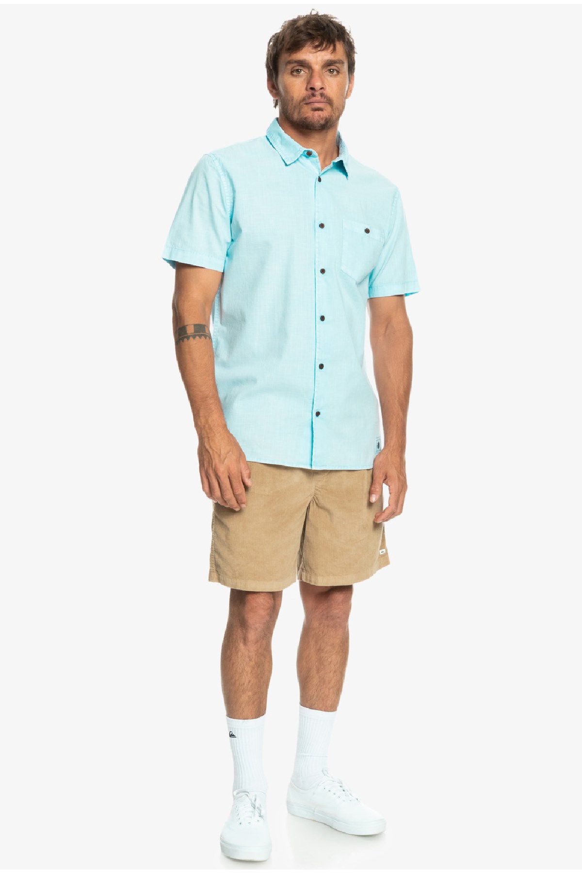 Quiksilver Bolam Erkek Gömlek EQYWT04474-BFY0 Mavi