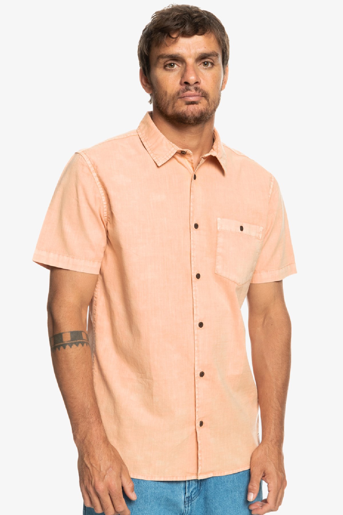 Quiksilver Bolam Erkek Gömlek EQYWT04474-TJB0 Kahverengi