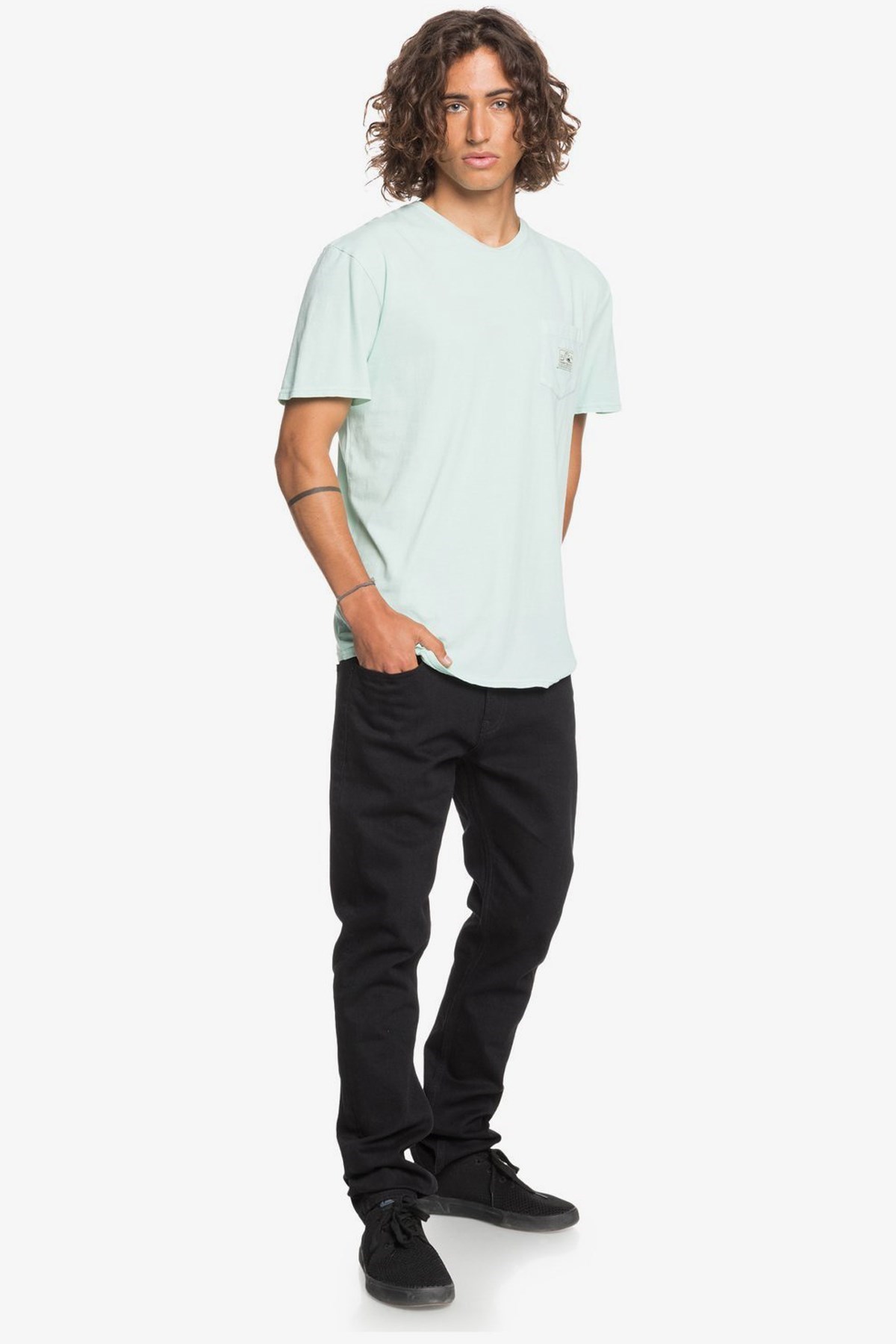 Quiksilver Submissions Erkek Tişört EQYZT05804-Gcz0 Mavi