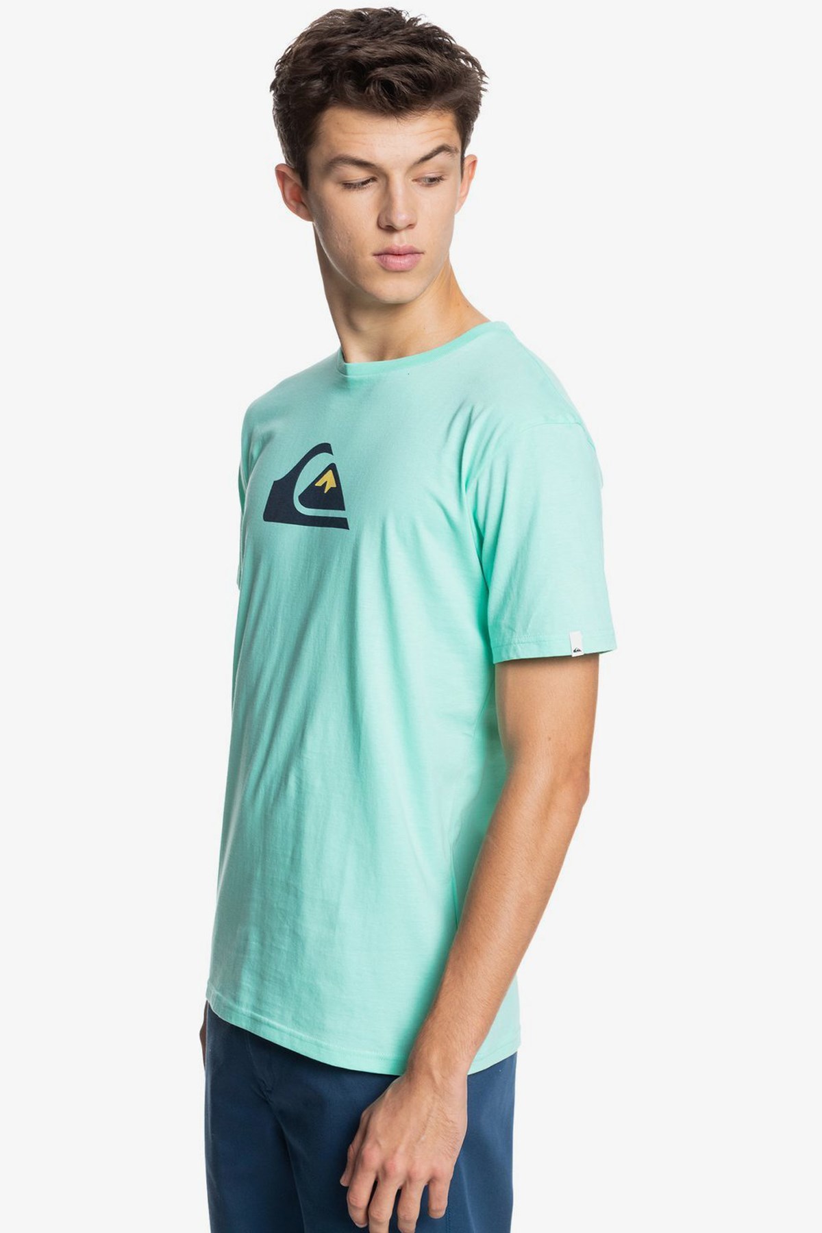 Quiksilver Comp Logo Erkek Tişört EQYZT06314-GEA0 Mint