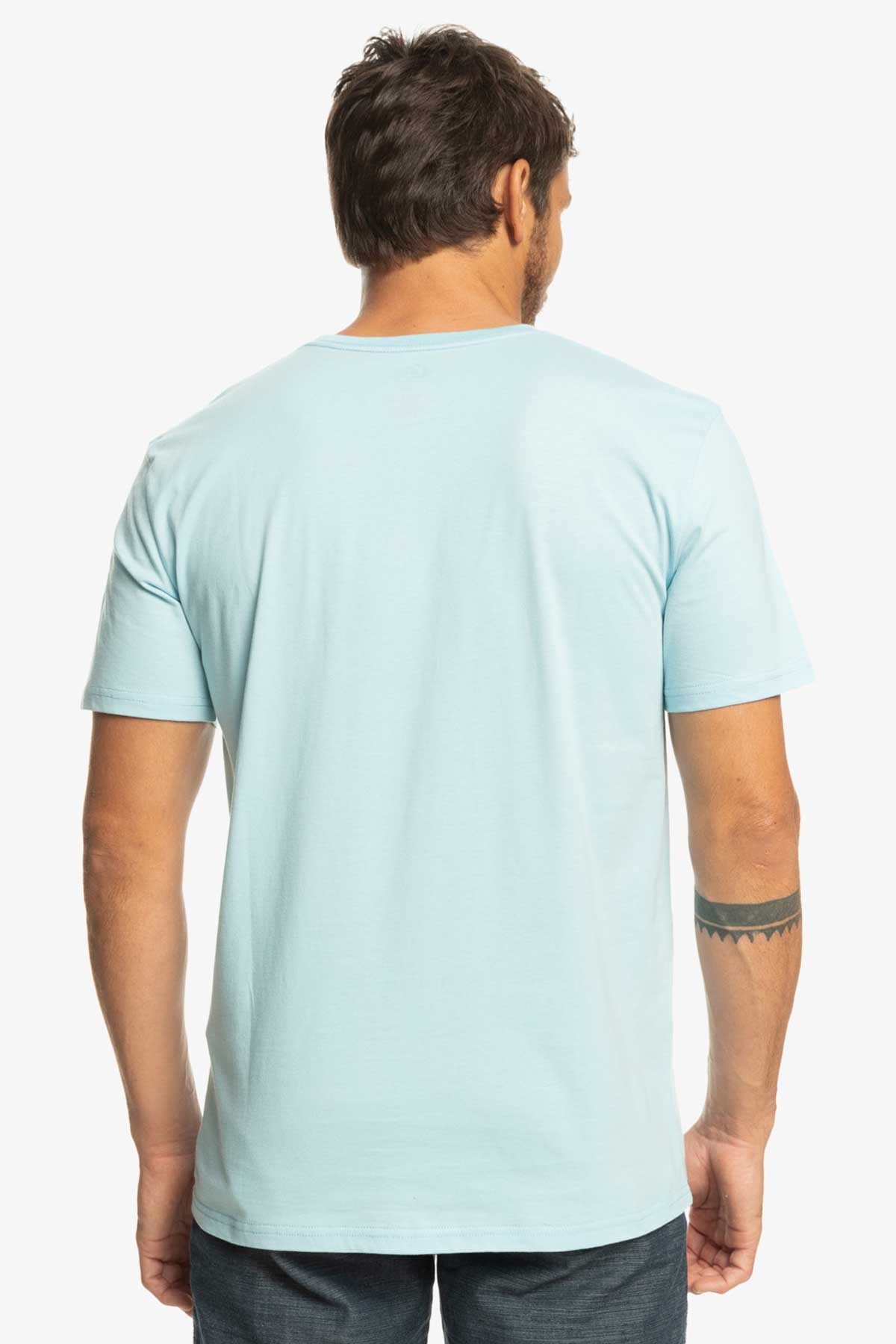 Quiksilver Complogo Erkek Tişört EQYZT06534-BGC0 Mavi