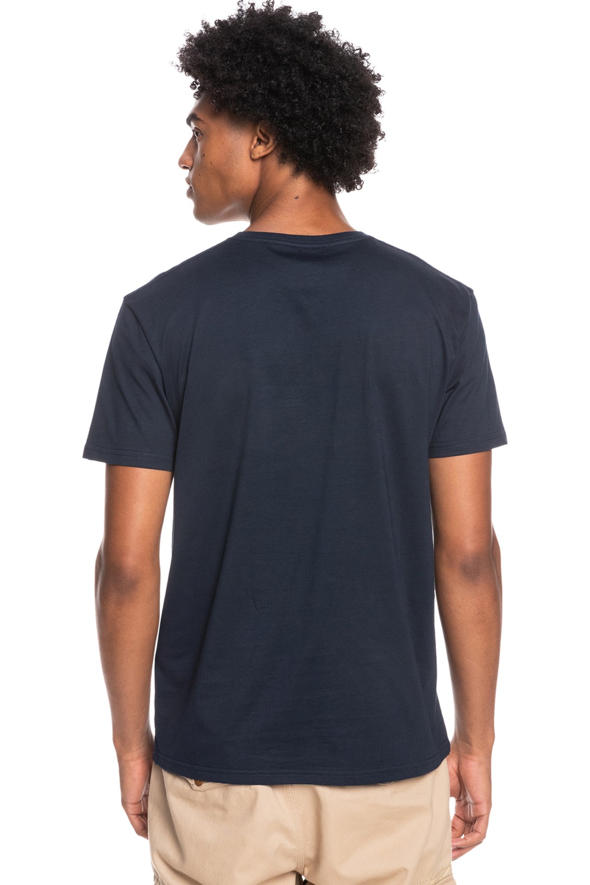 Quiksilver Comp Logo Erkek Tişört EQYZT06534 Lacivert