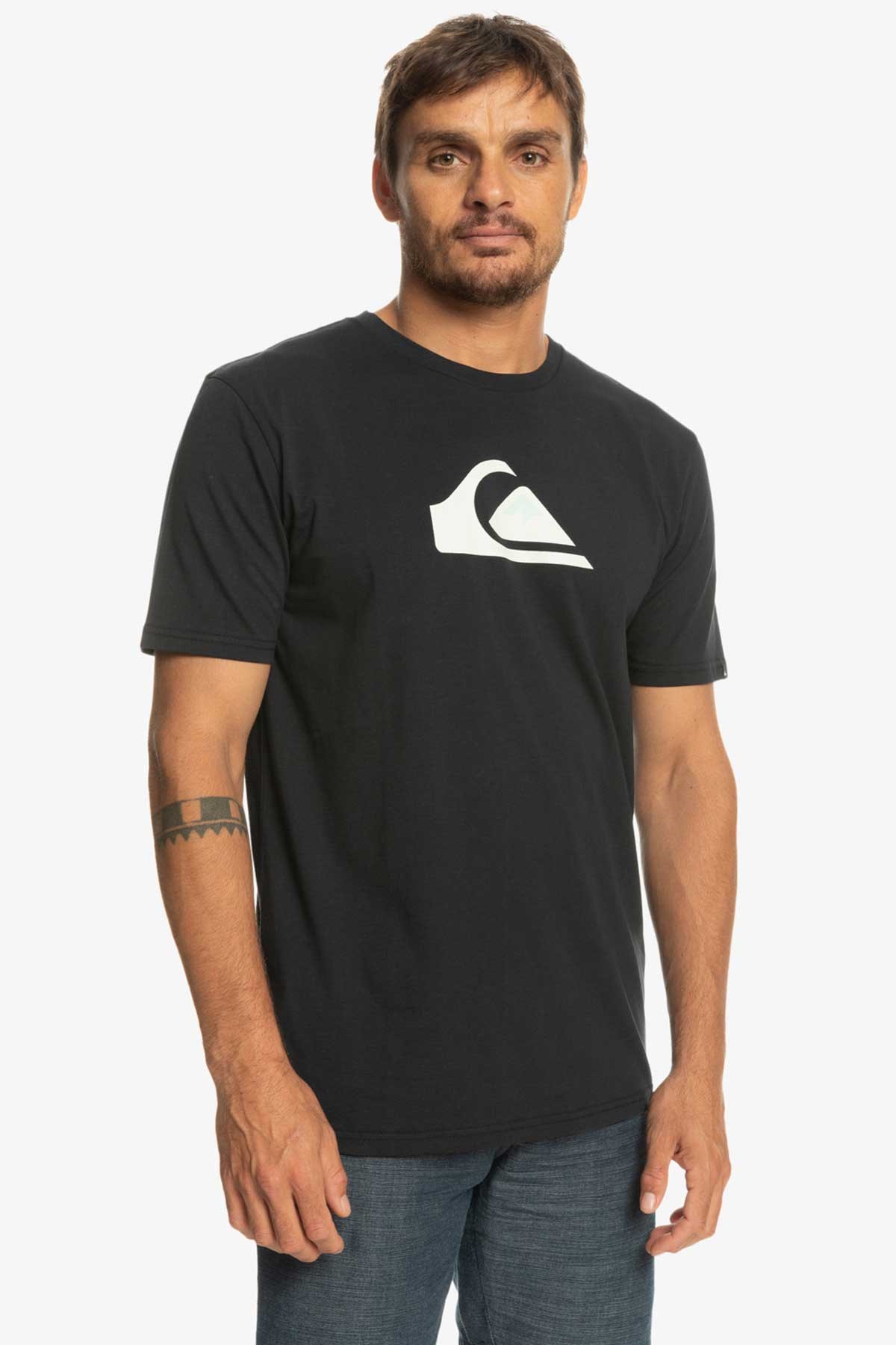 Quiksilver Complogo Erkek Tişört EQYZT06534-KVJ0 Siyah