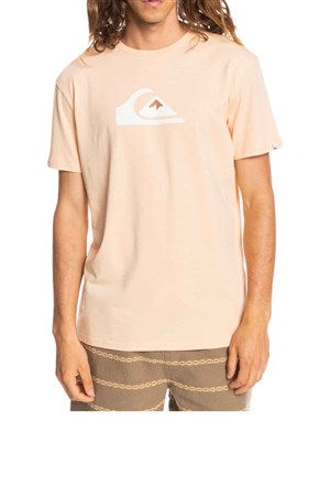 Quiksilver Comp Logo Erkek Tişört EQYZT06534 Ekru