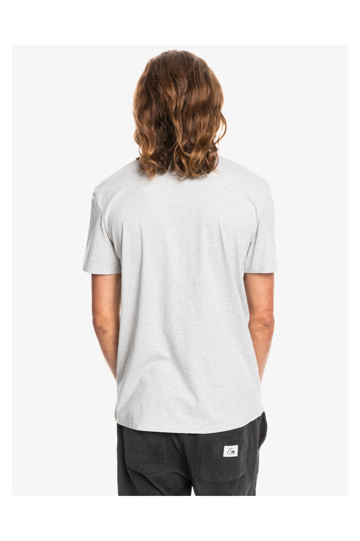 Quiksilver Comp Logo Erkek Tişört EQYZT06534 Gri