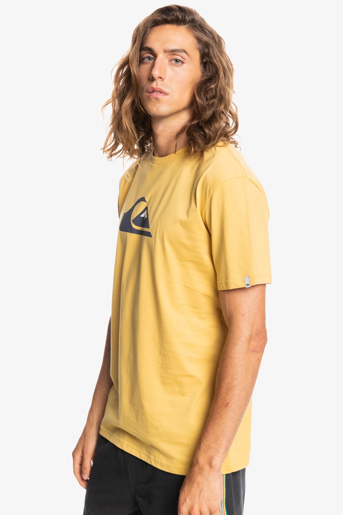 Quiksilver Comp Logo Erkek Tişört EQYZT06534 Gri