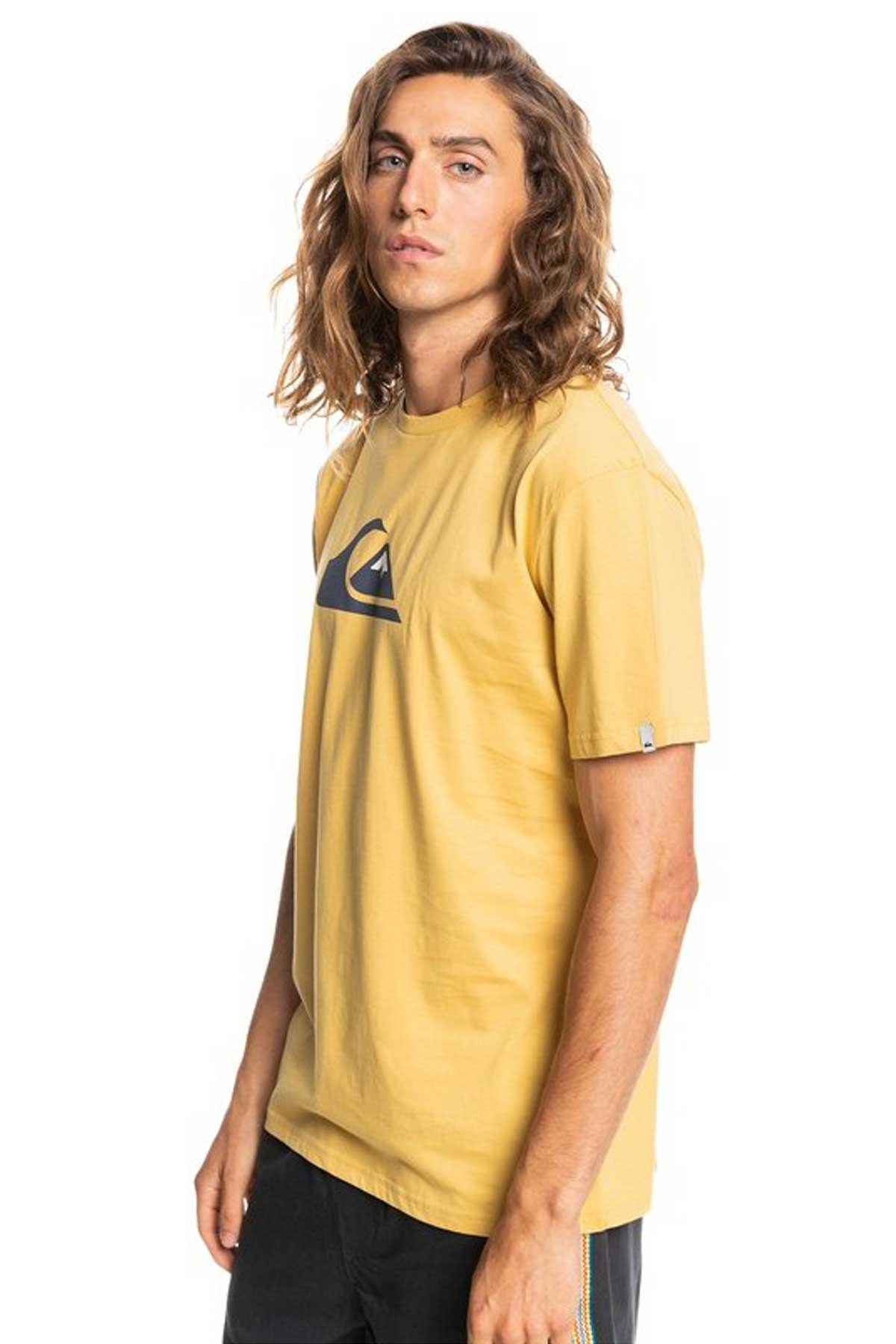 Quiksilver Complogo Erkek Tişört EQYZT06534-YKD0 Sarı