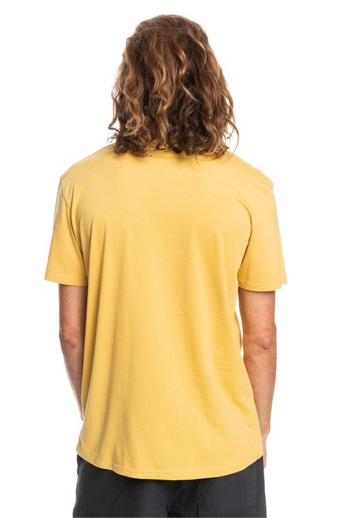 Quiksilver Complogo Erkek Tişört EQYZT06534-YKD0 Sarı