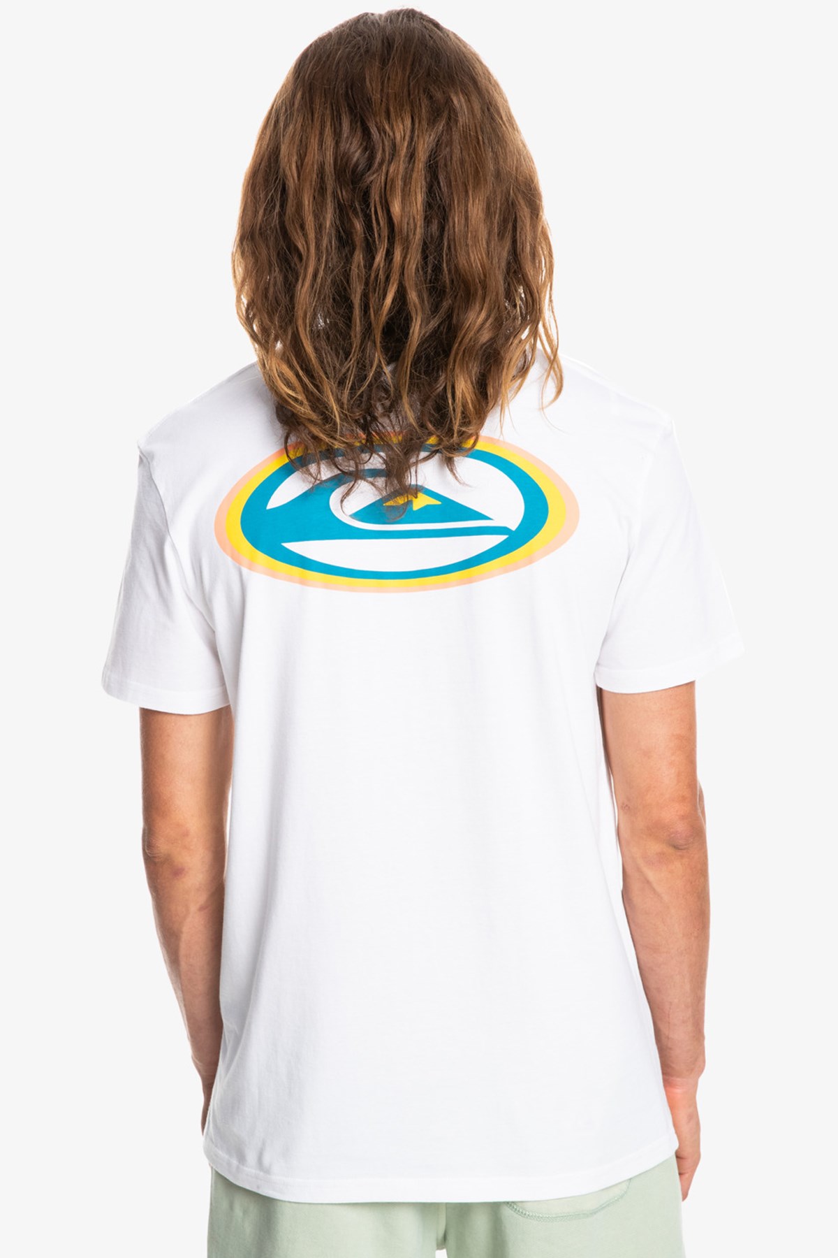 Quiksilver Temper Trap Erkek Tişört EQYZT06658 Beyaz