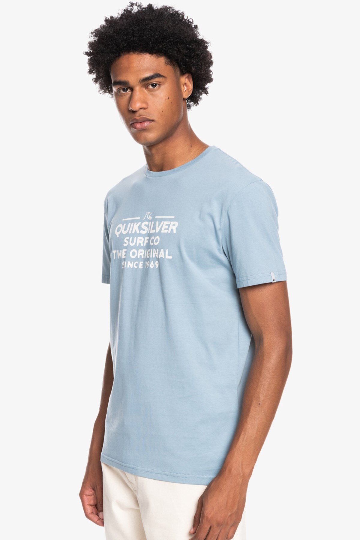 Quiksilver Feeding Line Erkek Tişört EQYZT06659 Lacivert