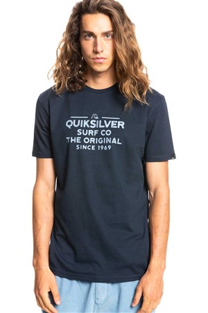 Quiksilver Feeding Line Erkek Tişört EQYZT06659 Lacivert