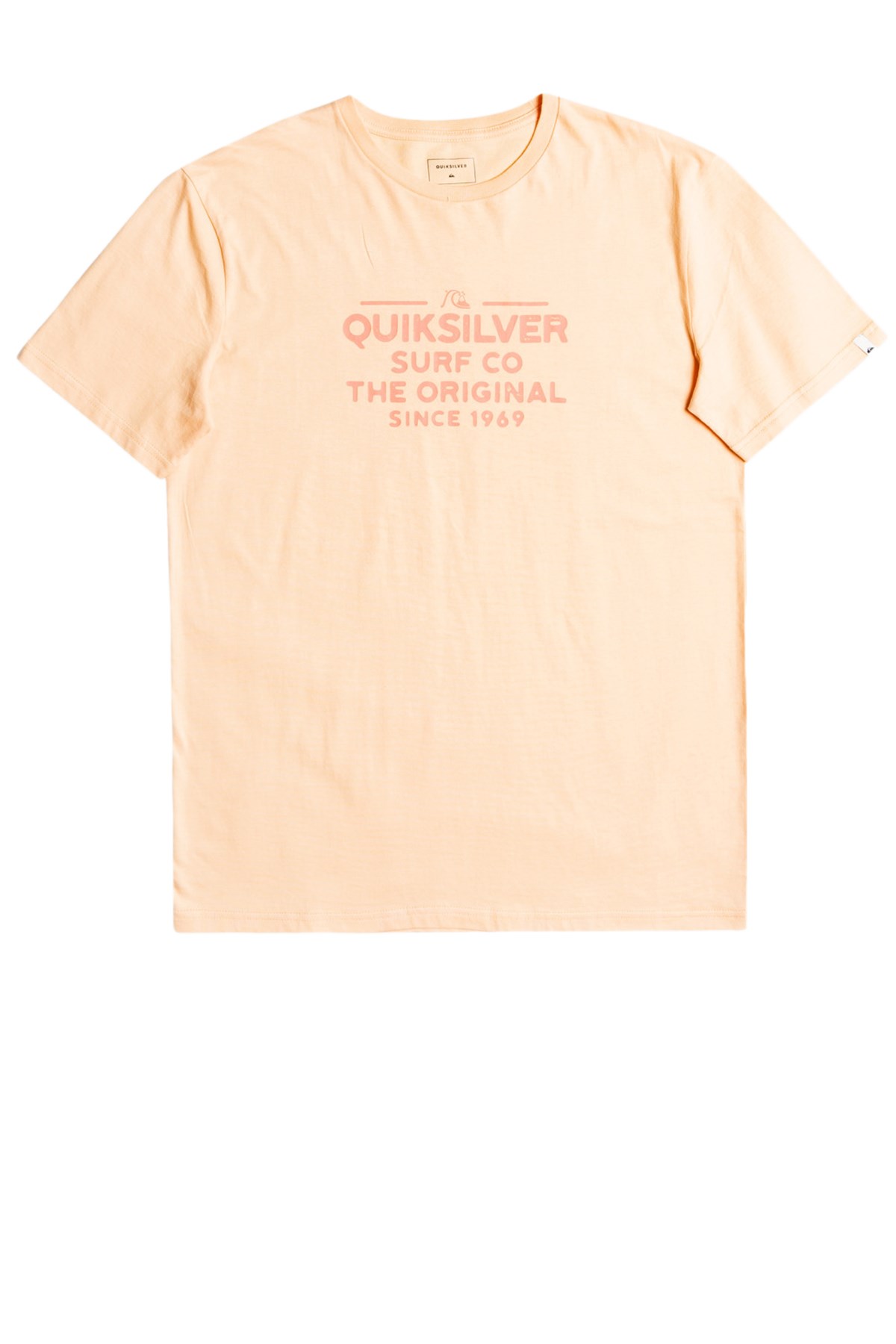 Quiksilver Feeding Line Erkek Tişört EQYZT06659 Ekru