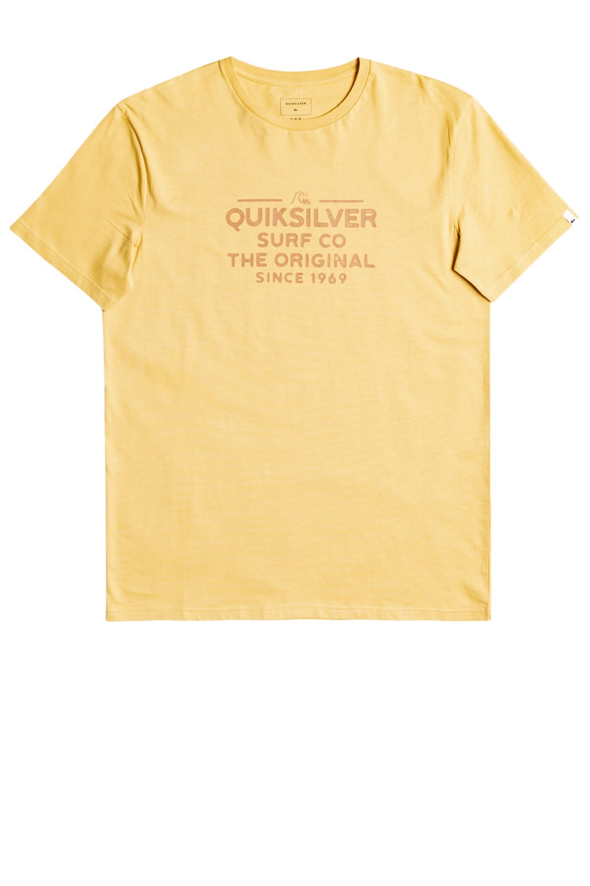 Quiksilver Feeding Line Erkek Tişört EQYZT06659 Sarı