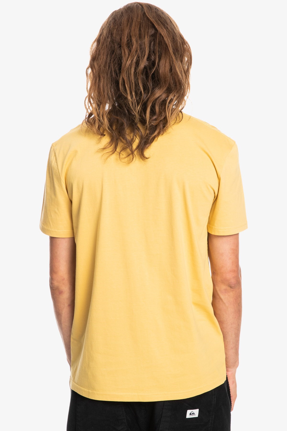 Quiksilver Feeding Line Erkek Tişört EQYZT06659 Sarı