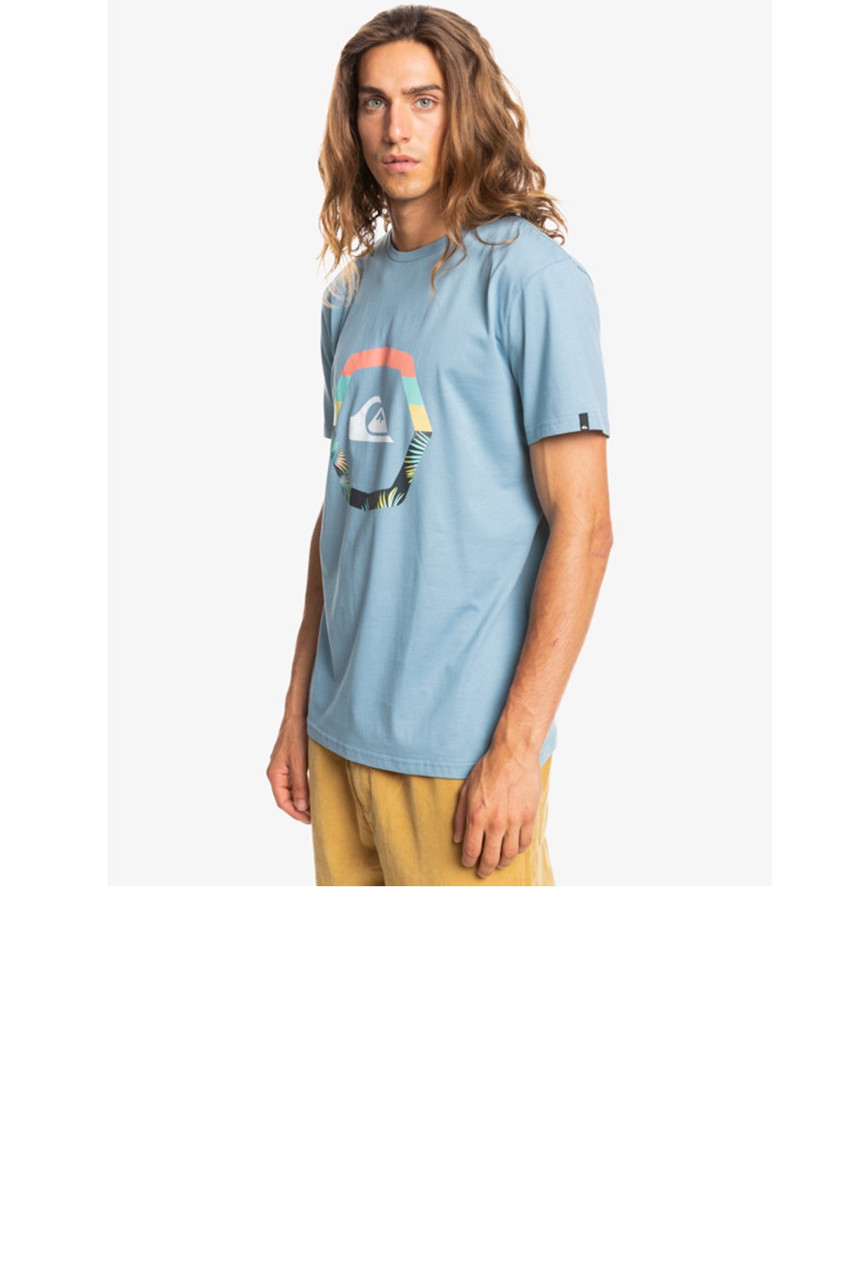 Quiksilver Uprise Erkek Tişört EQYZT06663-BJN0 Lacivert