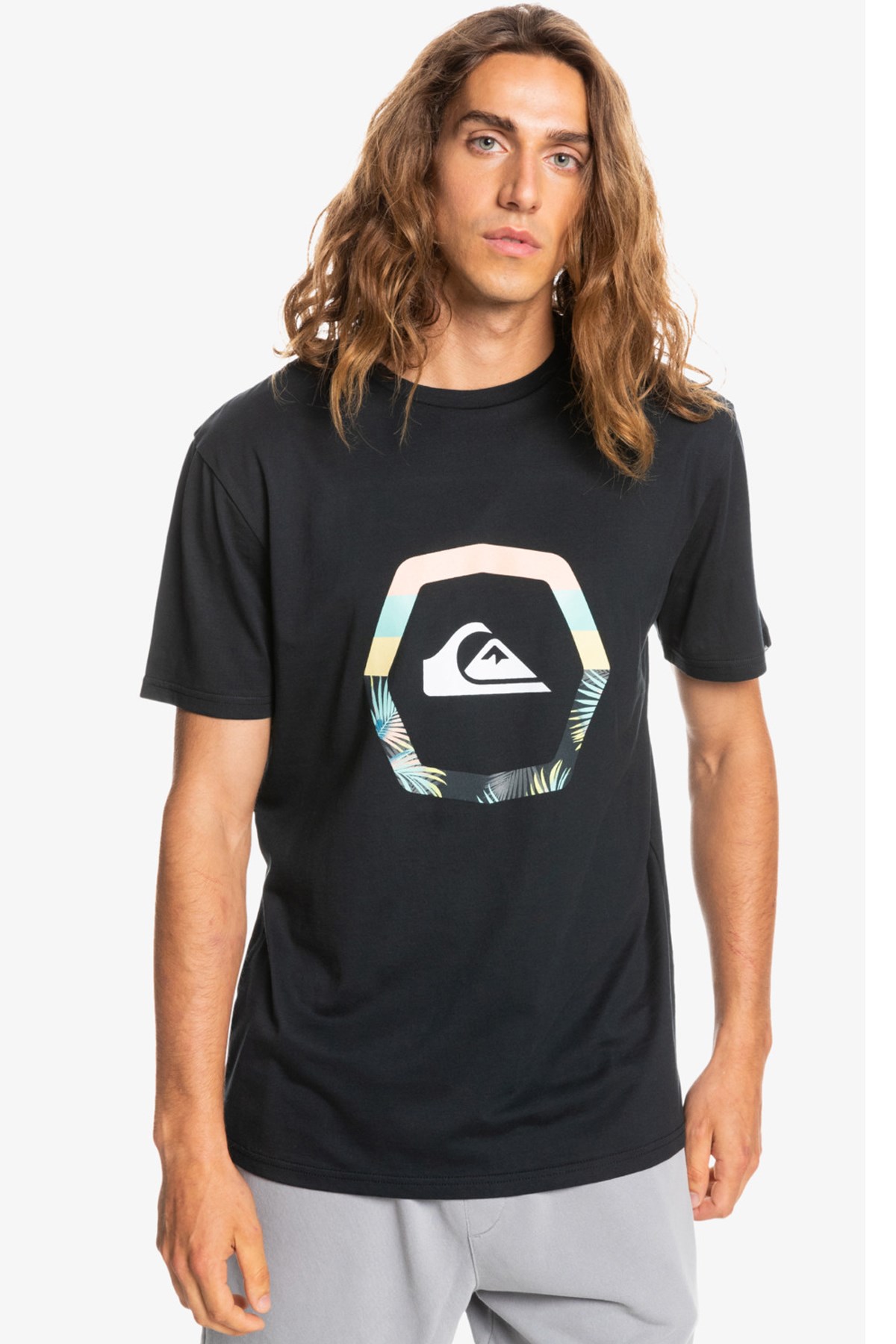 Quiksilver Uprise Erkek Tişört EQYZT06663 Siyah