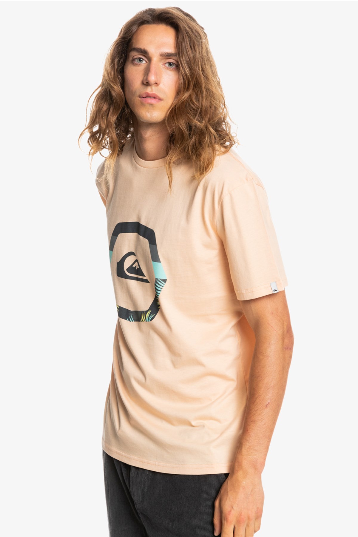 Quiksilver Uprise Erkek Tişört EQYZT06663 Ekru