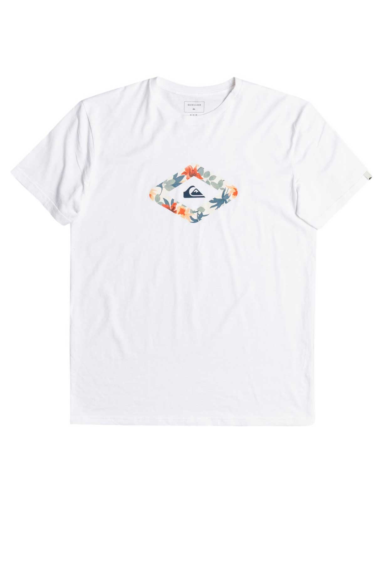 Quiksilver Let It Ride Erkek Tişört EQYZT06664 Beyaz