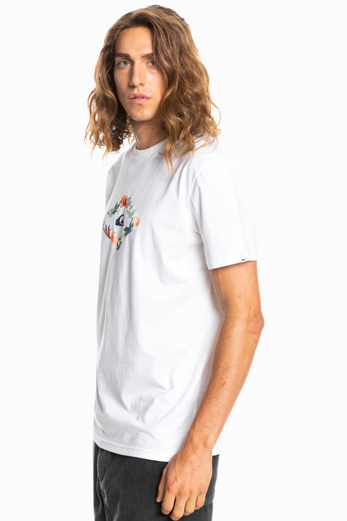 Quiksilver Let It Ride Erkek Tişört EQYZT06664 Beyaz