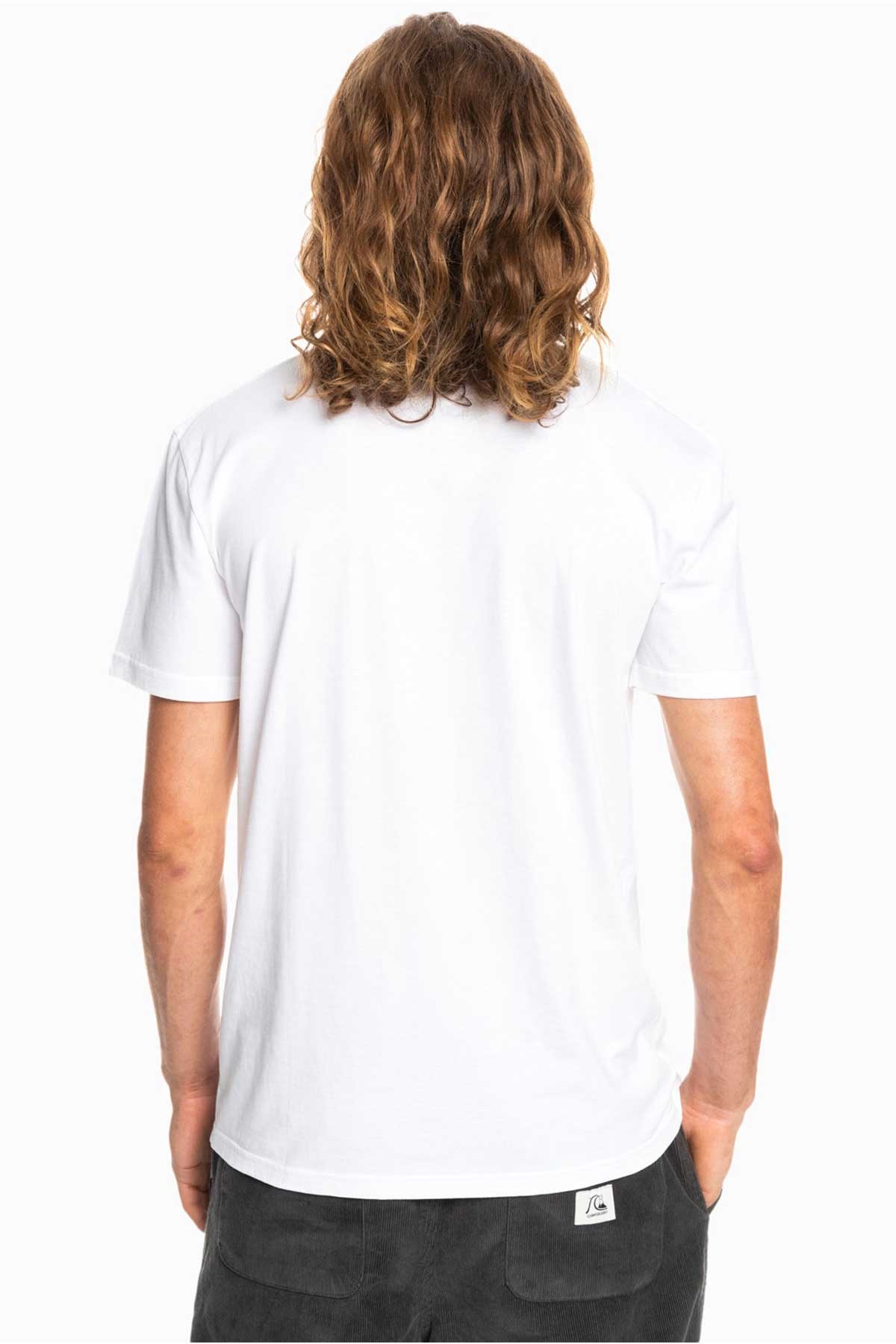 Quiksilver Let It Ride Erkek Tişört EQYZT06664 Beyaz