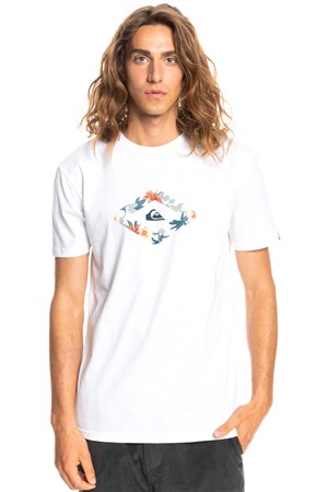 Quiksilver Let It Ride Erkek Tişört EQYZT06664 Beyaz