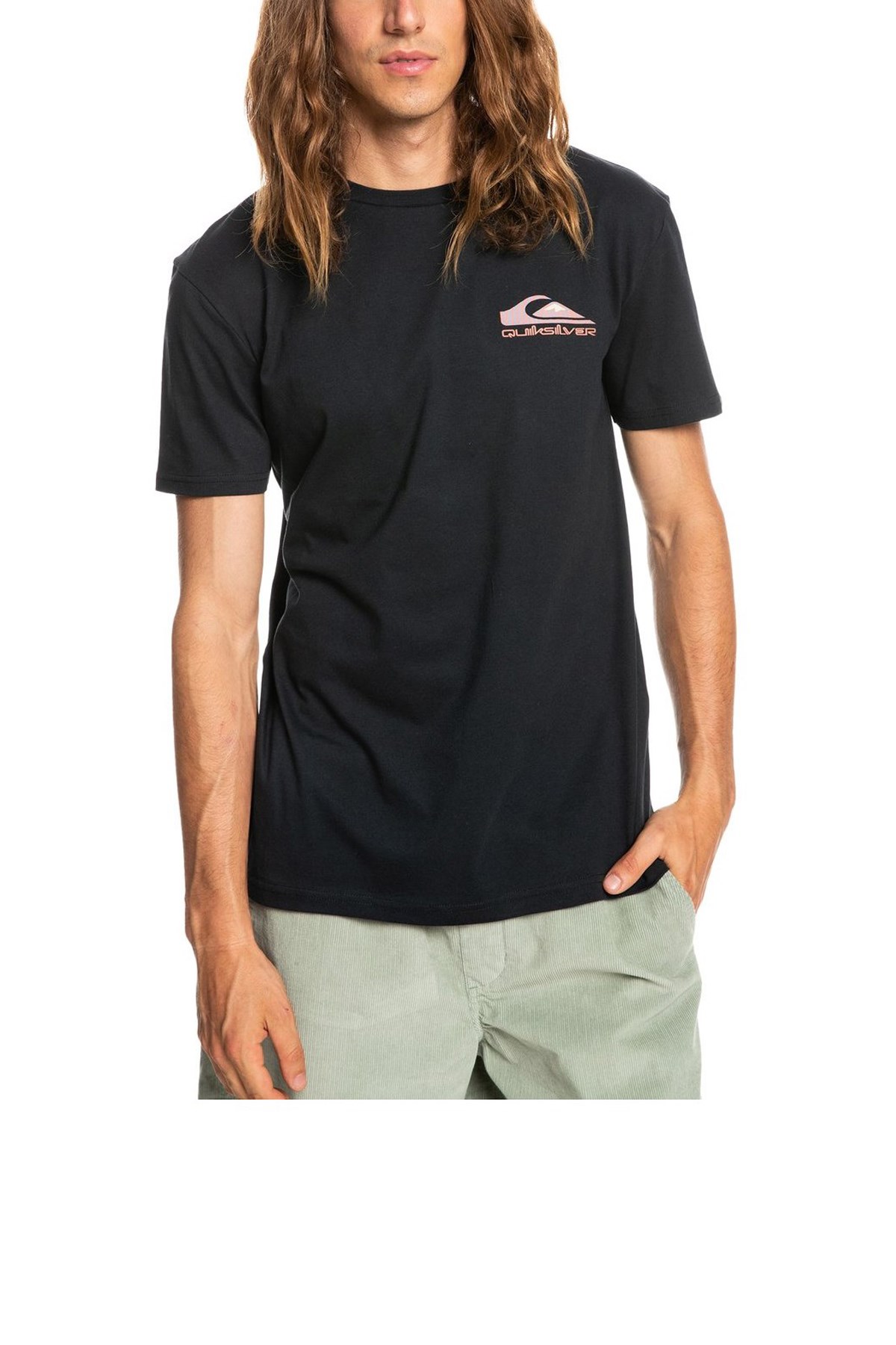Quiksilver Wary Eye Erkek Tişört EQYZT06666 Siyah
